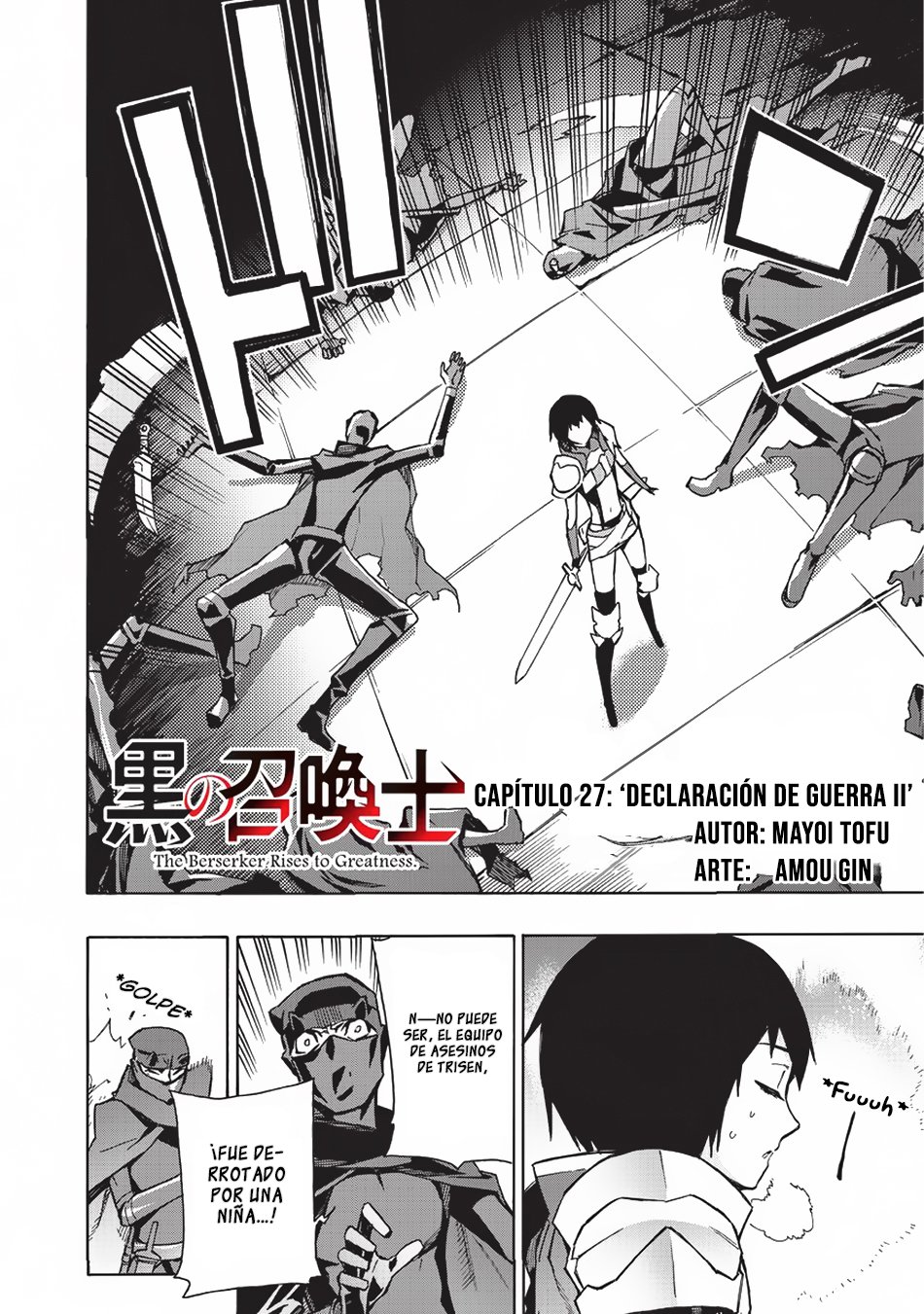 Kuro no Shoukanshi Capitulo 27: Declaración de Guerra II página 4