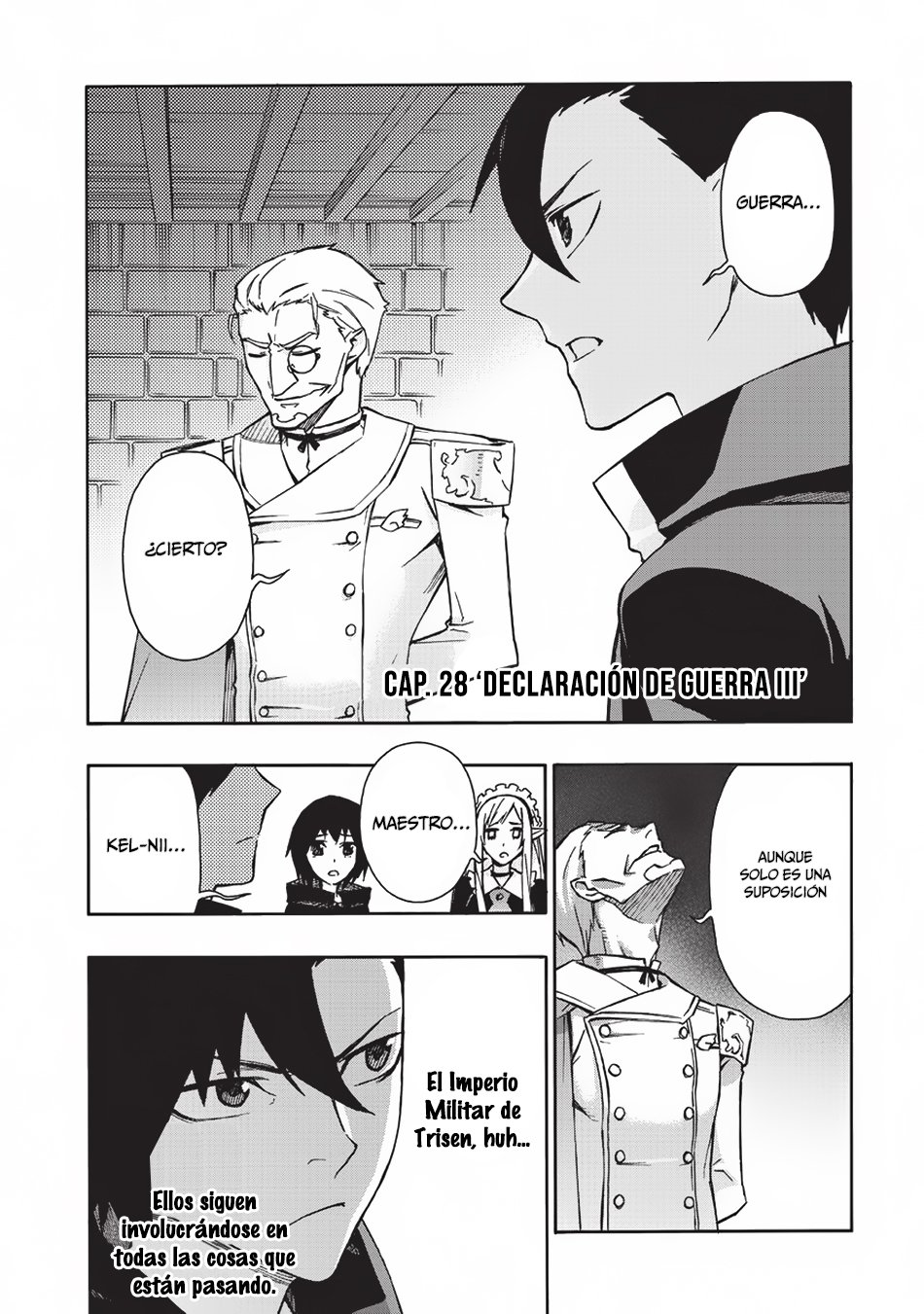 Kuro no Shoukanshi Capitulo 28: Declaración de Guerra III página 6