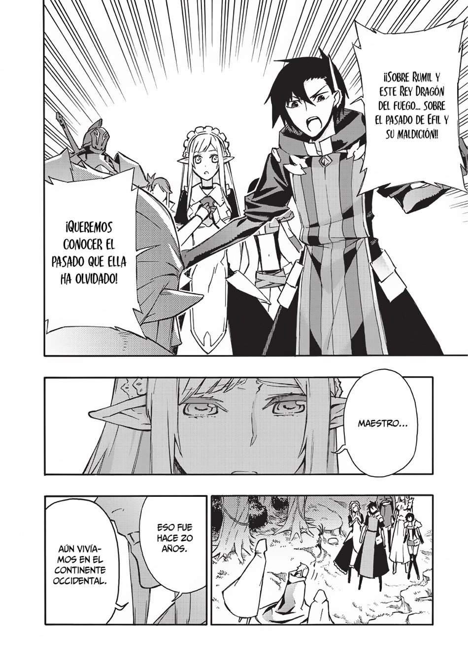 Kuro no Shoukanshi Capitulo 29: La Villa Elfo I página 14