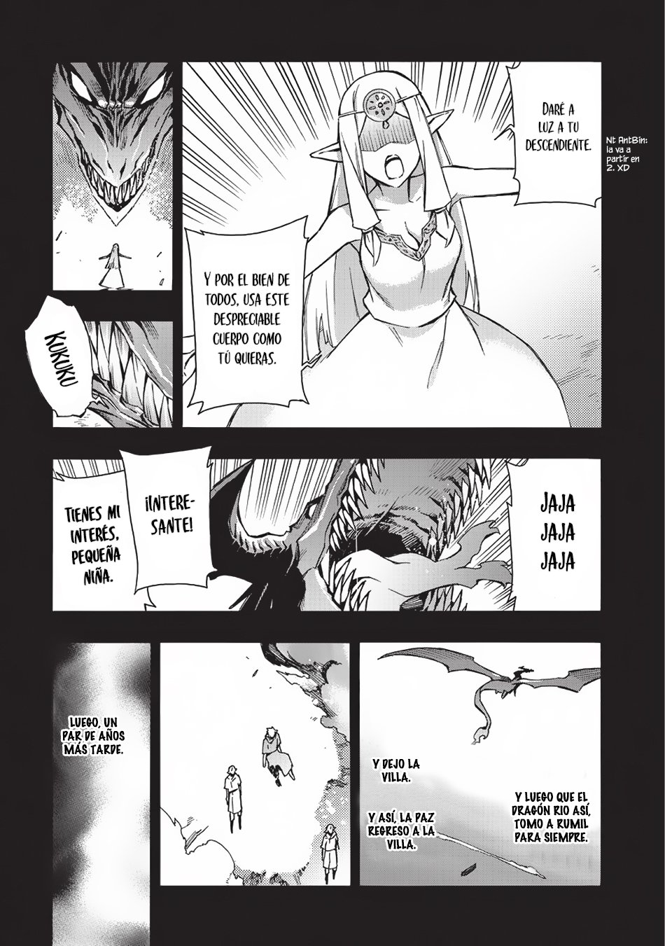 Kuro no Shoukanshi Capitulo 29: La Villa Elfo I página 17