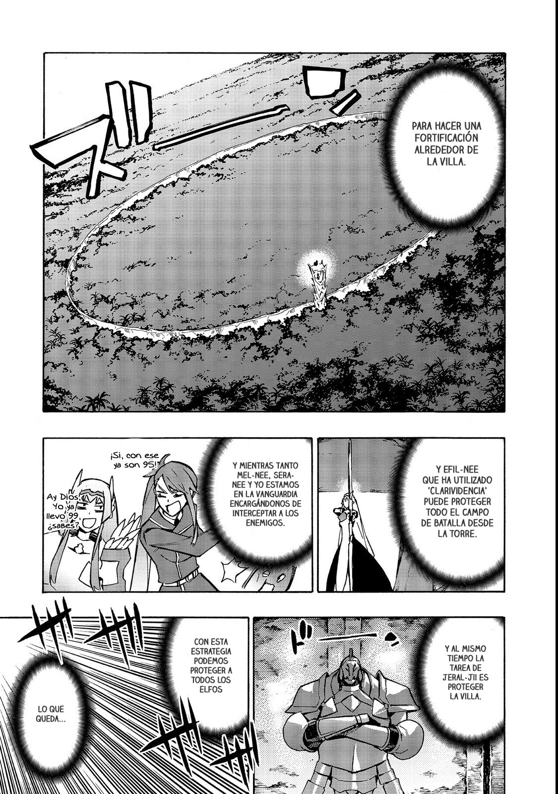 Kuro no Shoukanshi Capitulo 30: La Villa Elfo II página 12