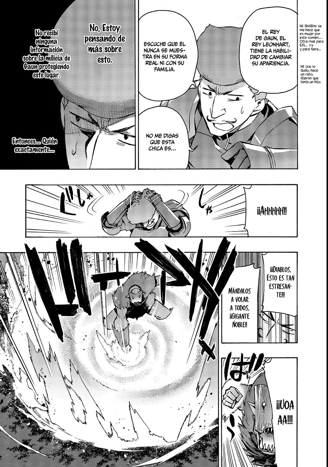 Kuro no Shoukanshi Capitulo 30: La Villa Elfo II página 16