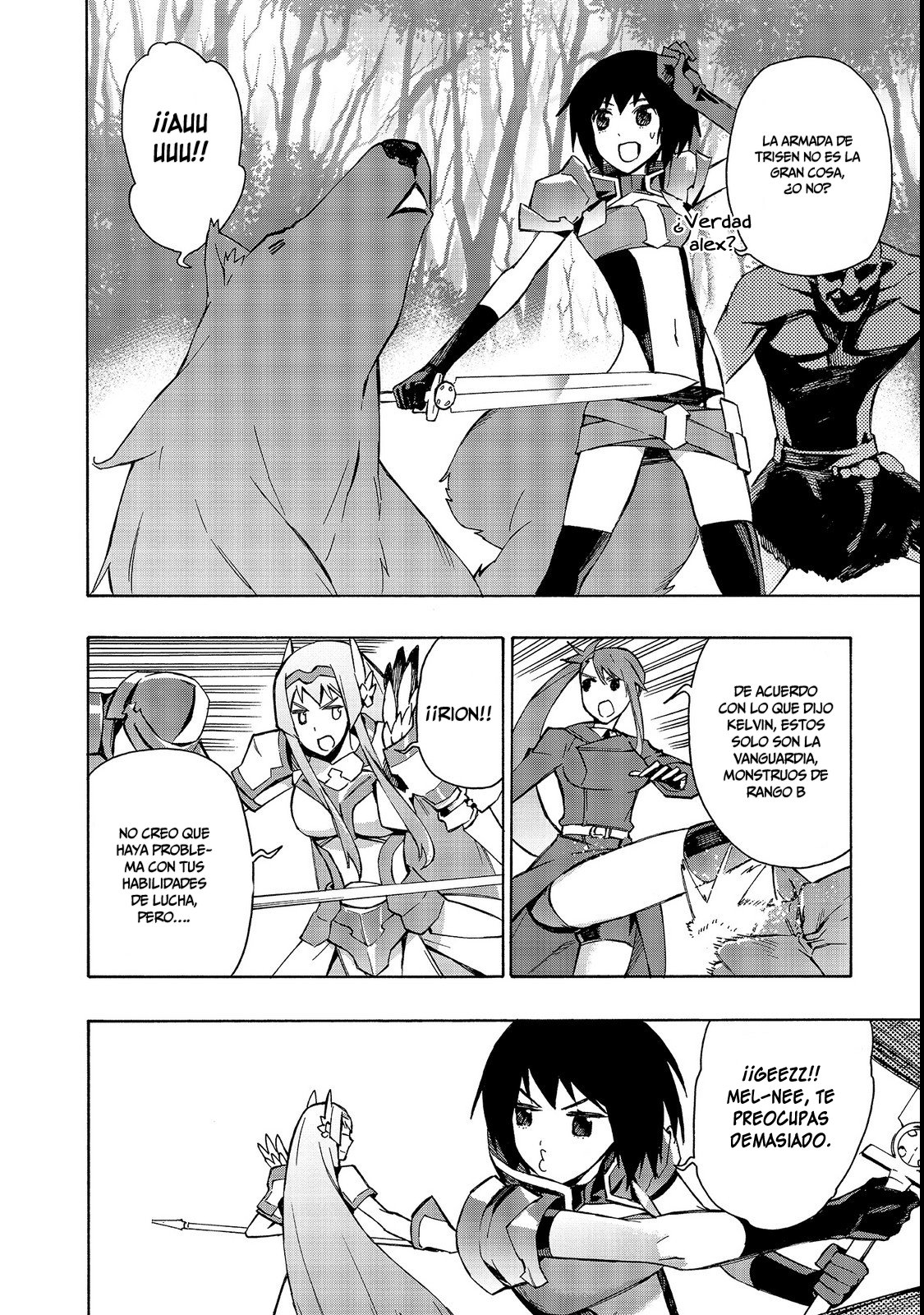 Kuro no Shoukanshi Capitulo 30: La Villa Elfo II página 9