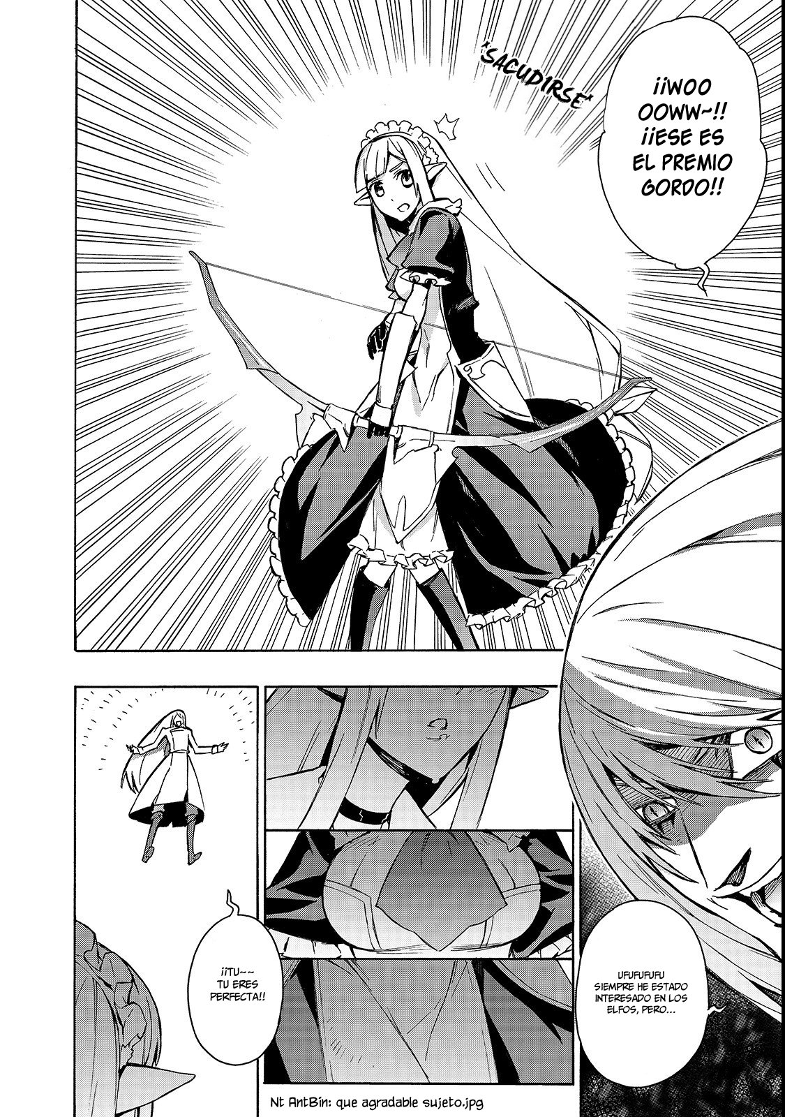 Kuro no Shoukanshi Capitulo 32: La Villa Elfo IV página 4