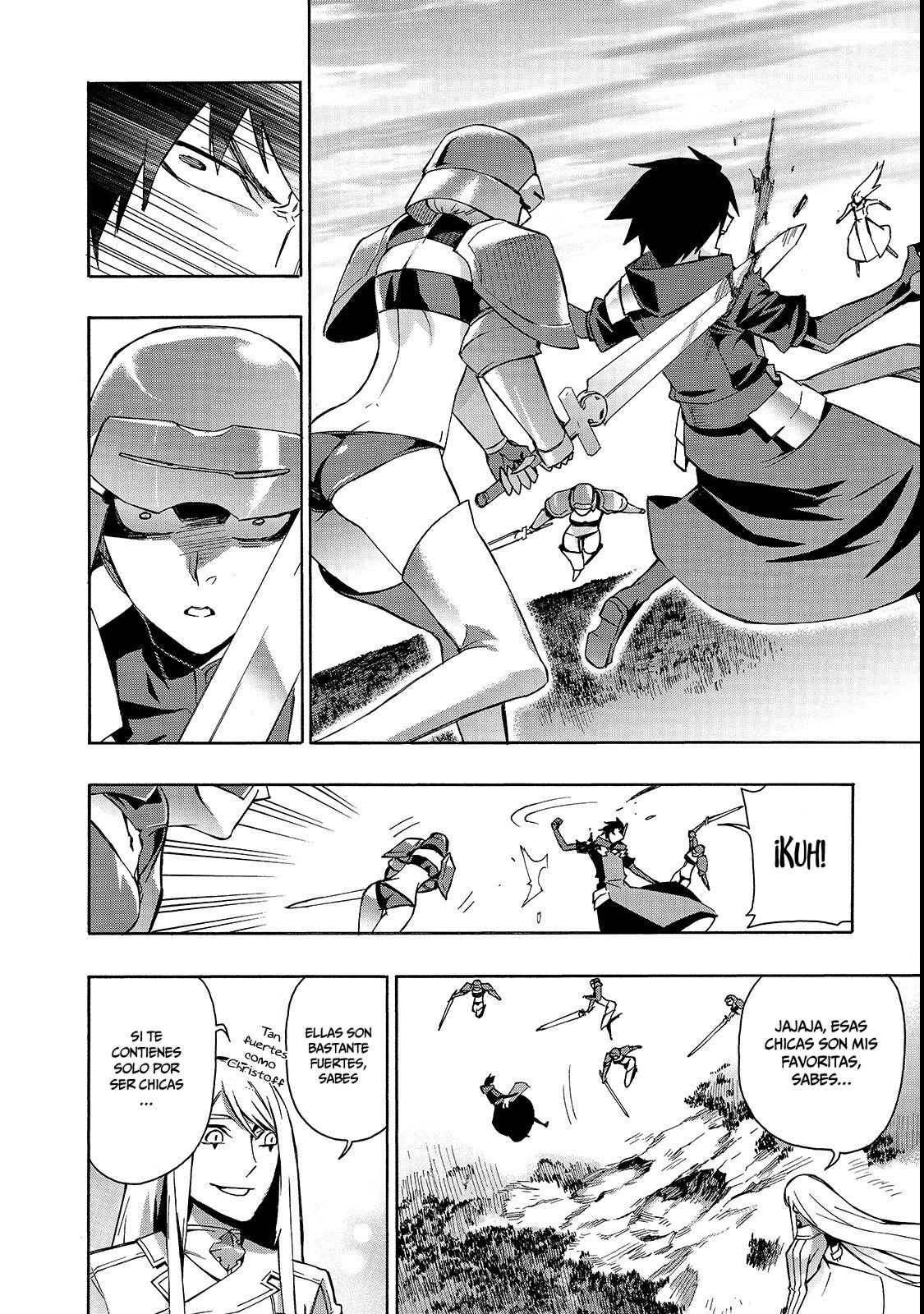 Kuro no Shoukanshi Capitulo 33: La Villa Elfo V página 12