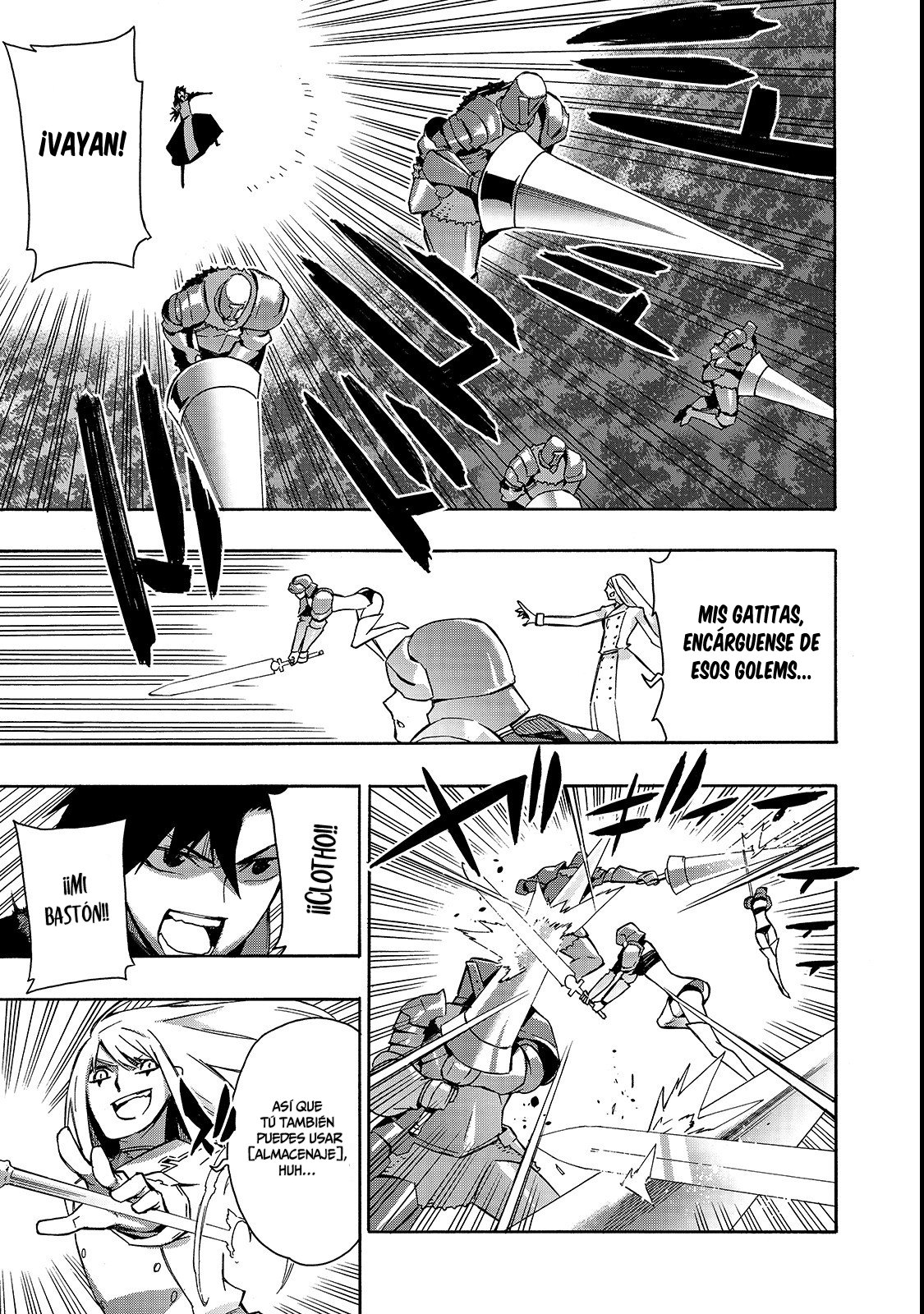 Kuro no Shoukanshi Capitulo 33: La Villa Elfo V página 17