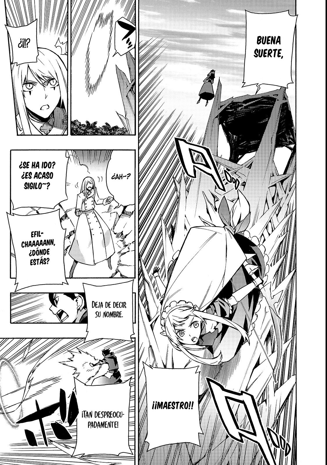 Kuro no Shoukanshi Capitulo 33: La Villa Elfo V página 5