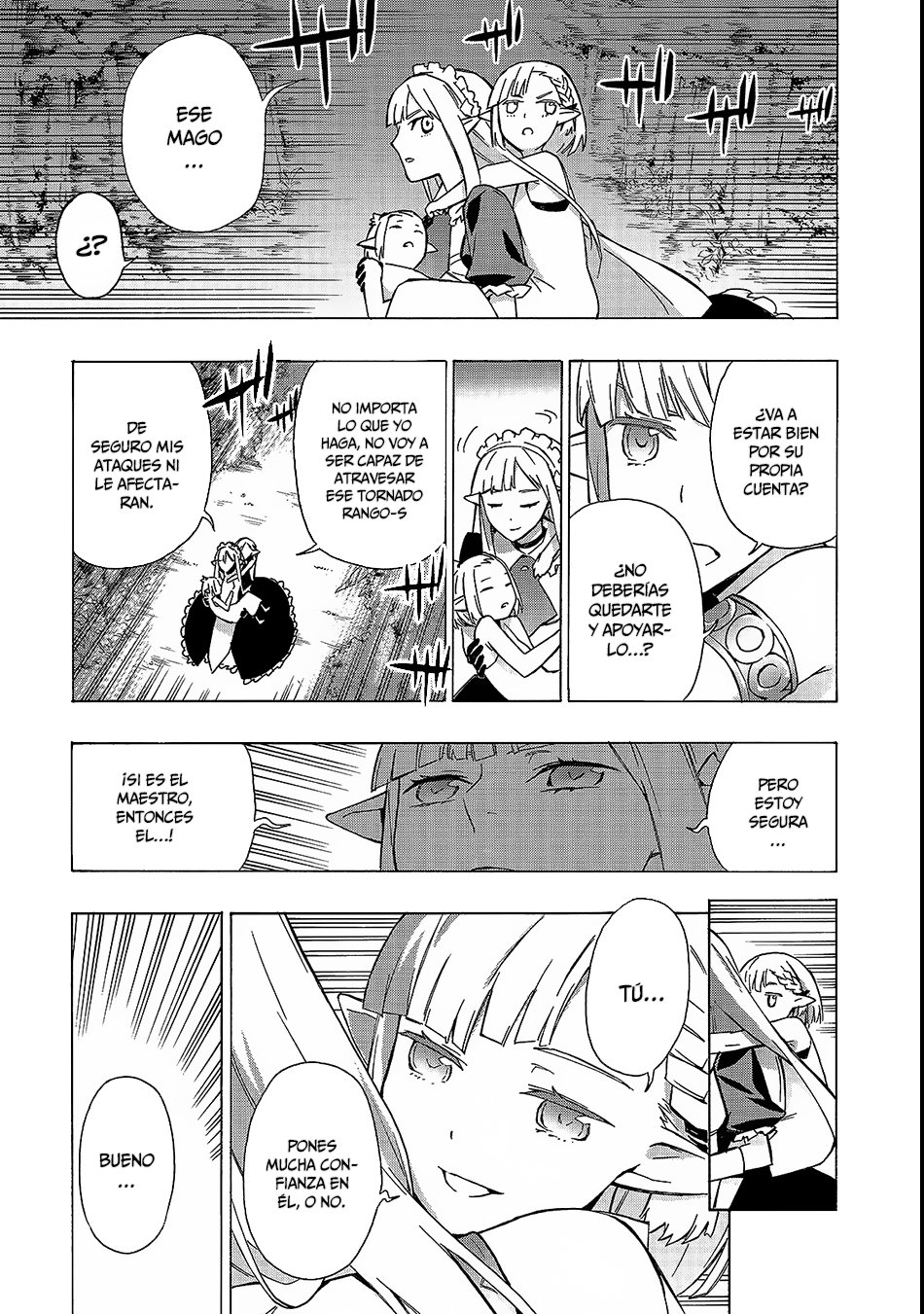 Kuro no Shoukanshi Capitulo 34: La Villa Elfo VI página 16