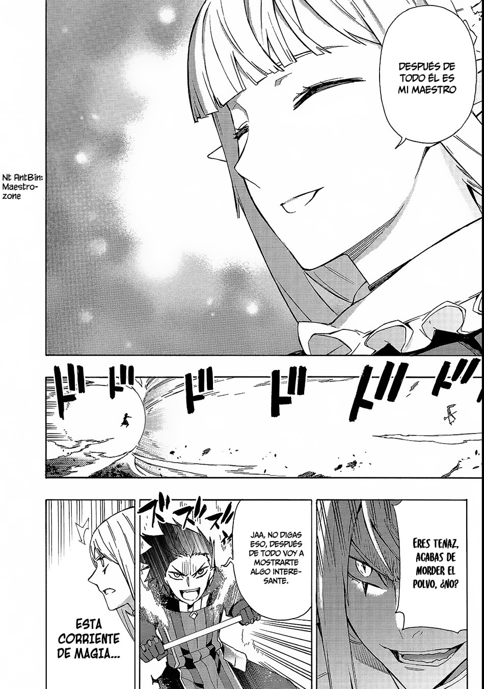 Kuro no Shoukanshi Capitulo 34: La Villa Elfo VI página 17