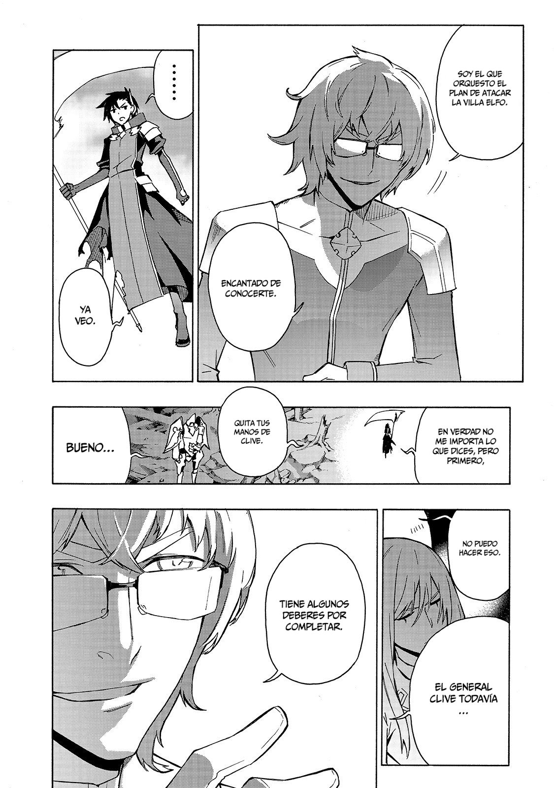 Kuro no Shoukanshi Capitulo 35: La Villa Elfo VII página 11