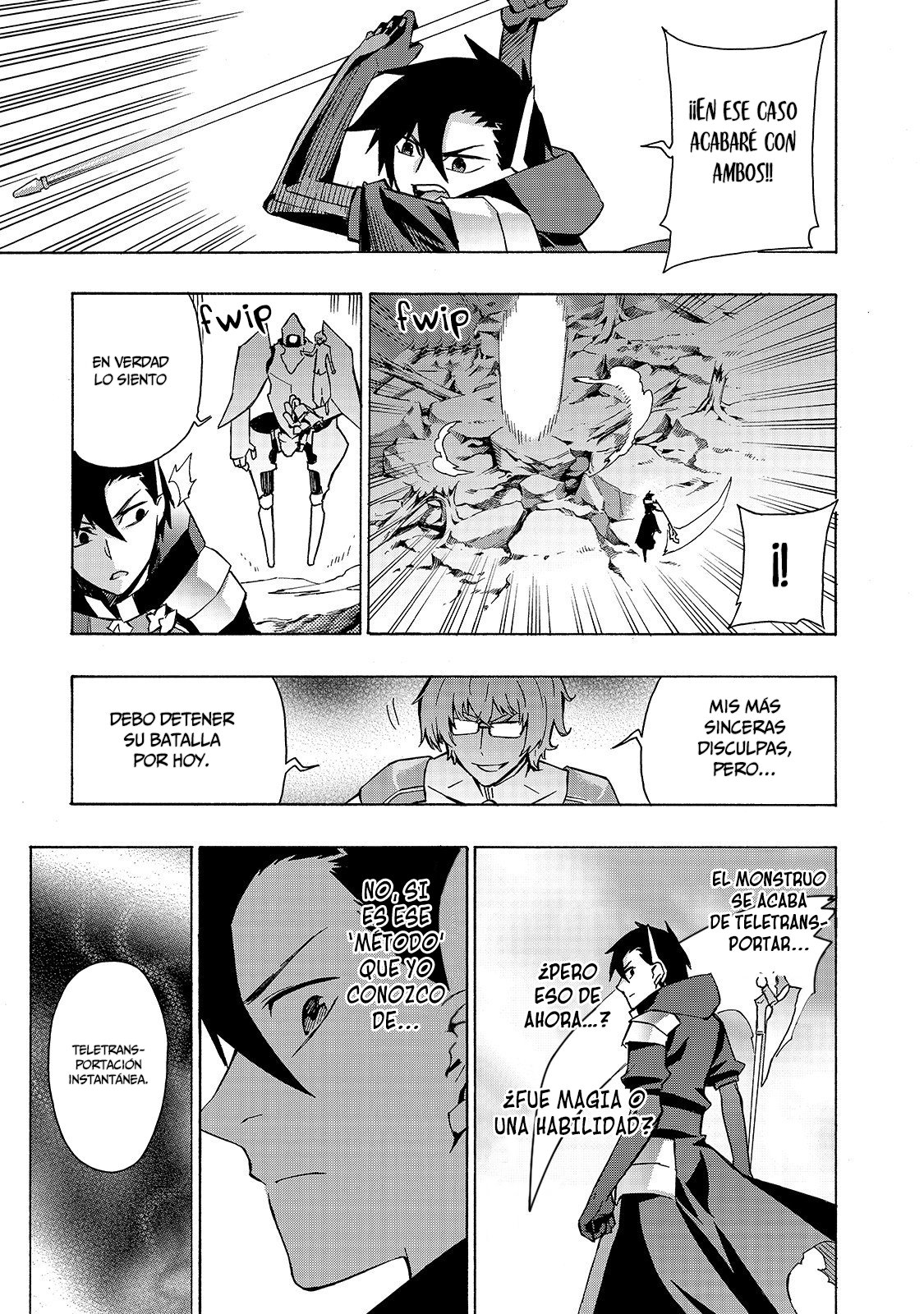 Kuro no Shoukanshi Capitulo 35: La Villa Elfo VII página 12