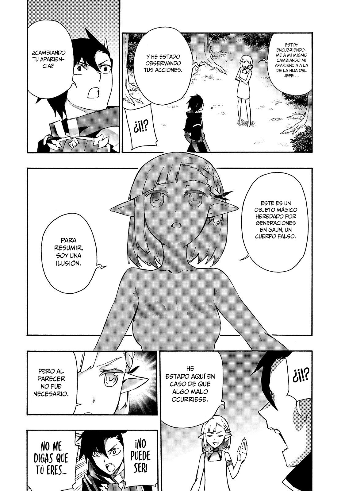 Kuro no Shoukanshi Capitulo 36: La Villa Elfo VIII página 15