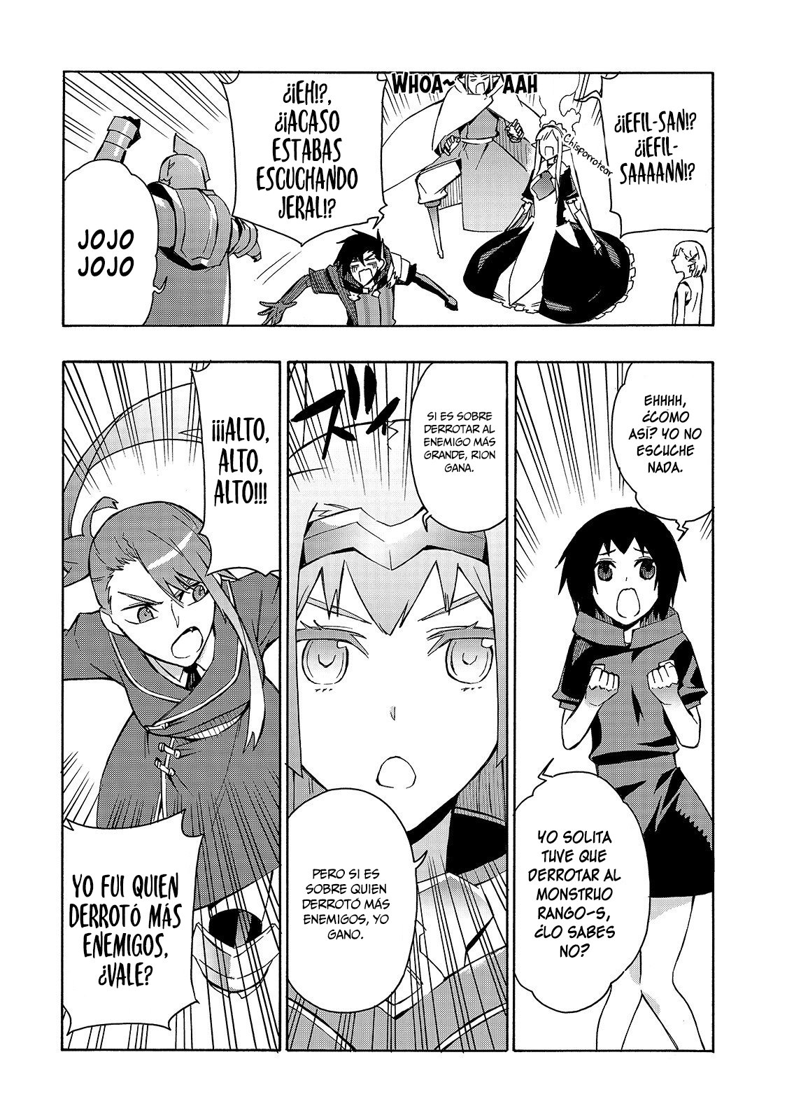 Kuro no Shoukanshi Capitulo 36: La Villa Elfo VIII página 9