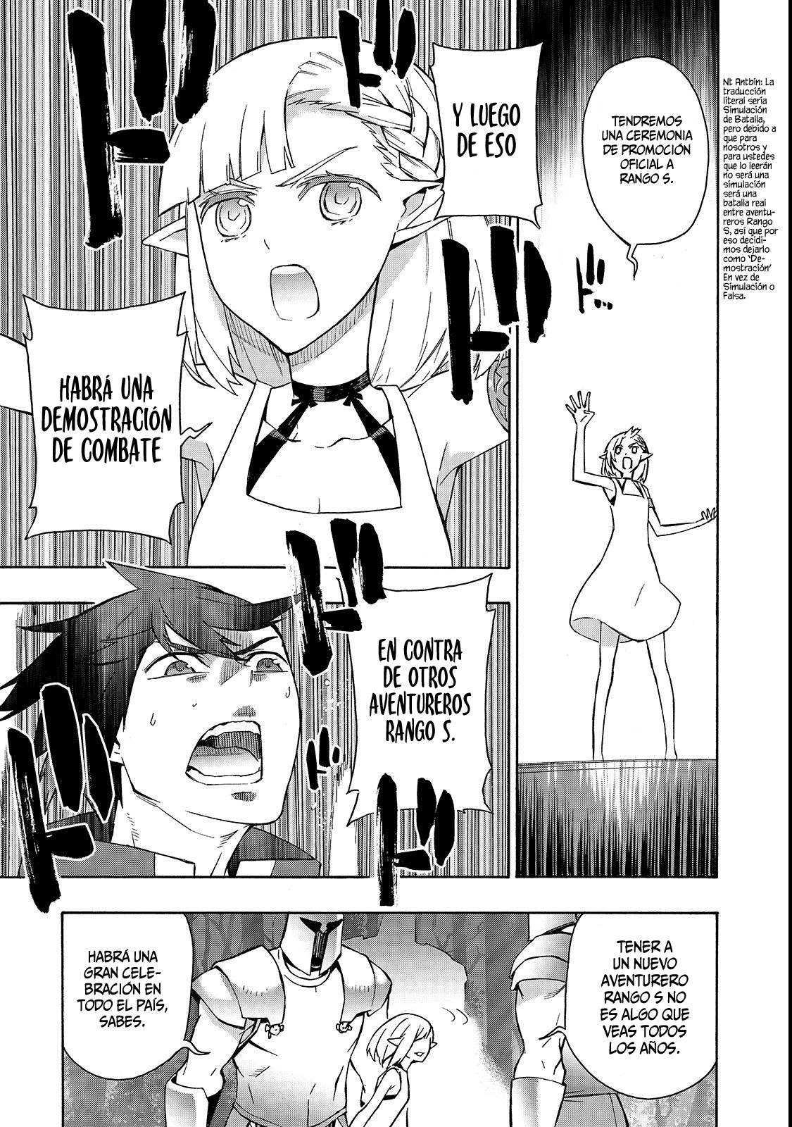 Kuro no Shoukanshi Capitulo 37: La Villa Elfo IX página 11