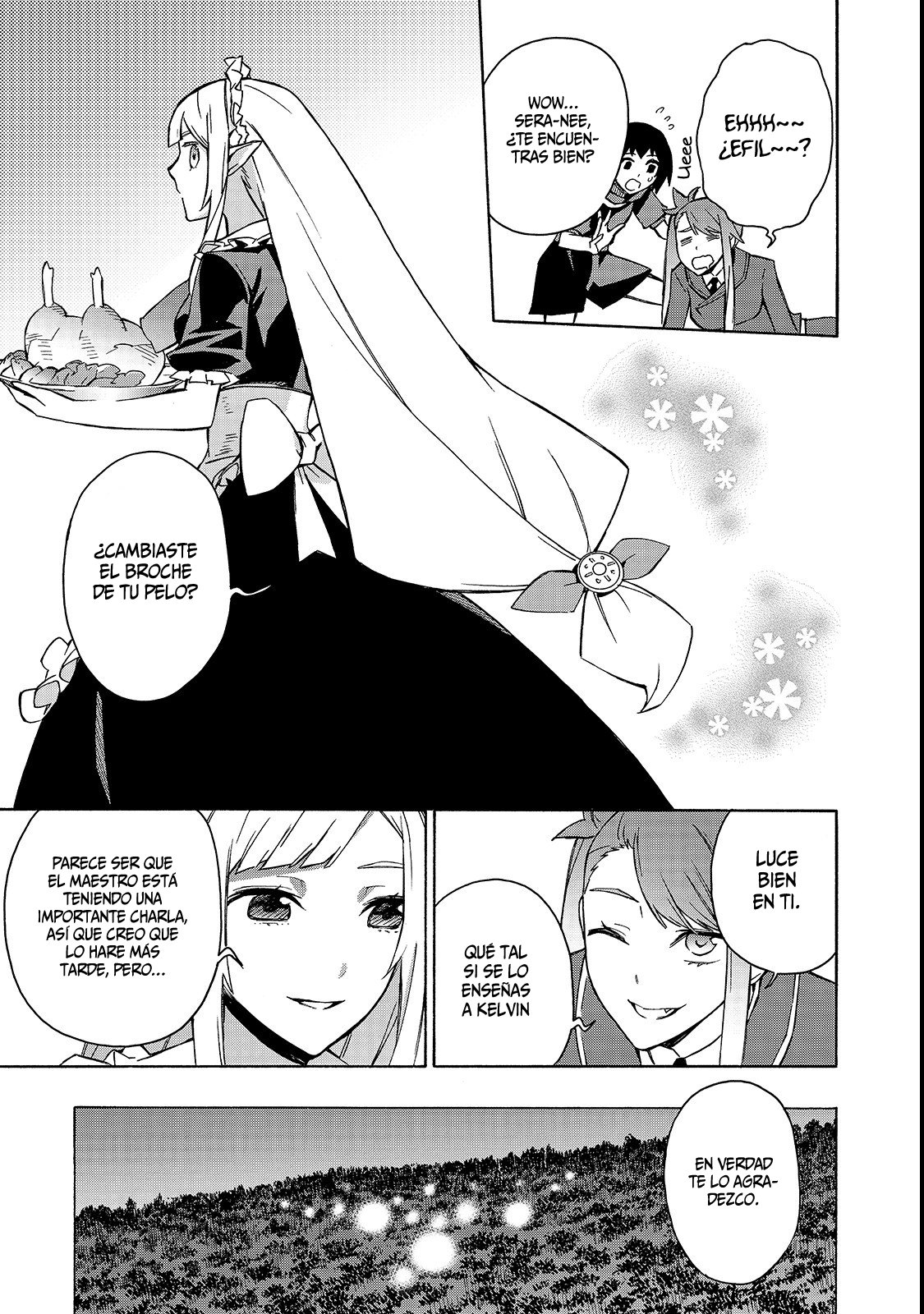 Kuro no Shoukanshi Capitulo 37: La Villa Elfo IX página 7
