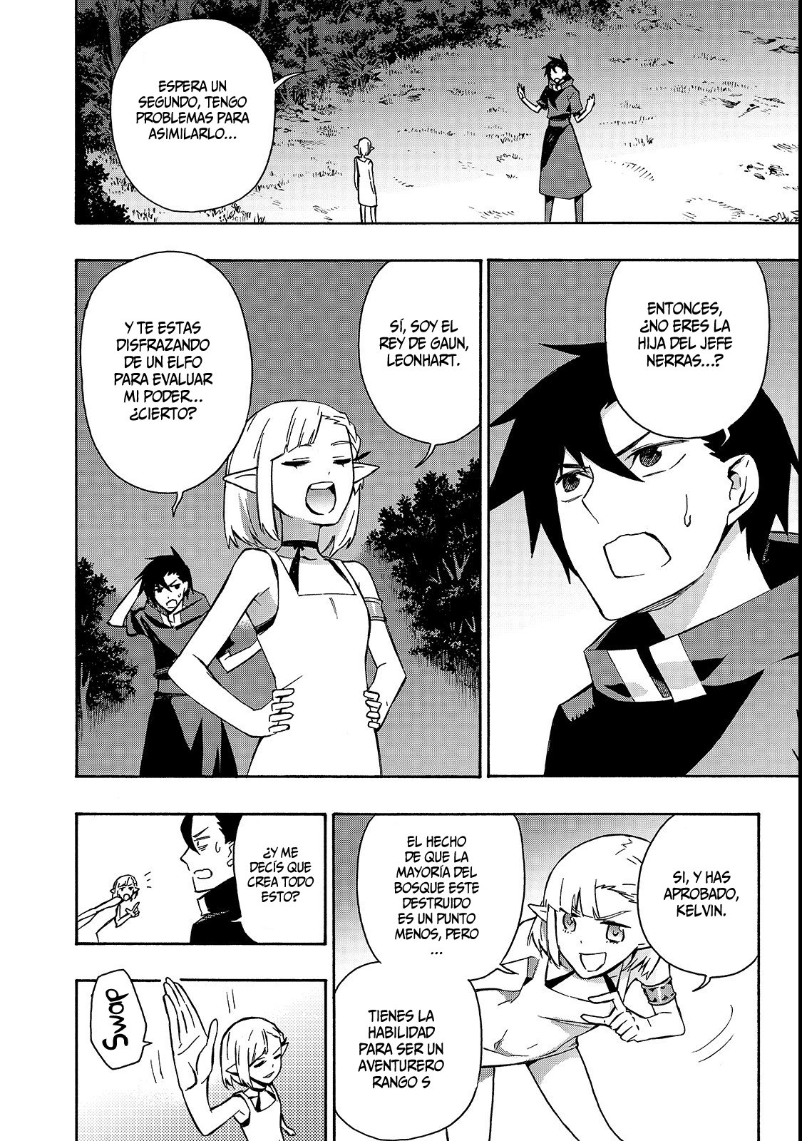 Kuro no Shoukanshi Capitulo 37: La Villa Elfo IX página 8