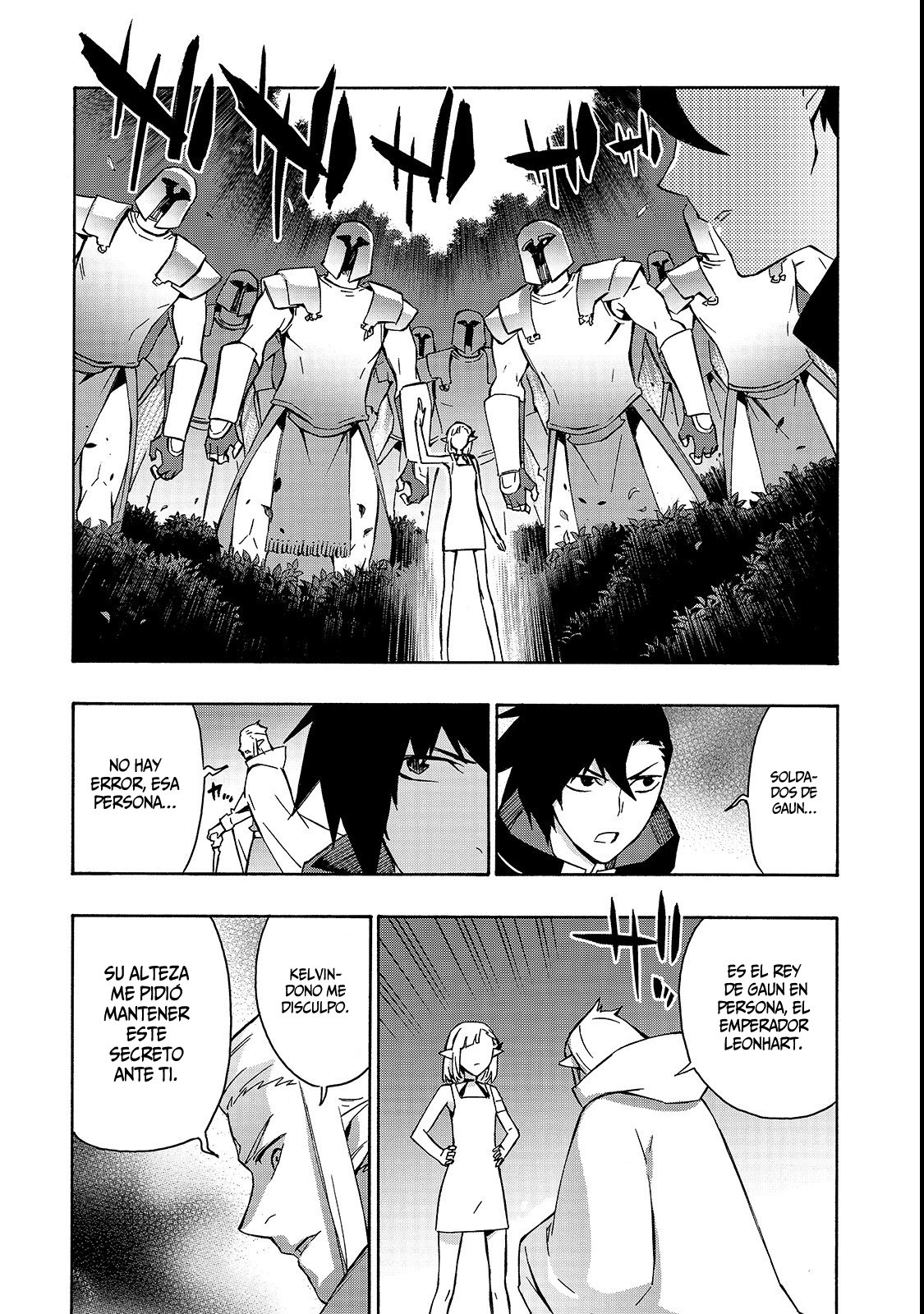Kuro no Shoukanshi Capitulo 37: La Villa Elfo IX página 9