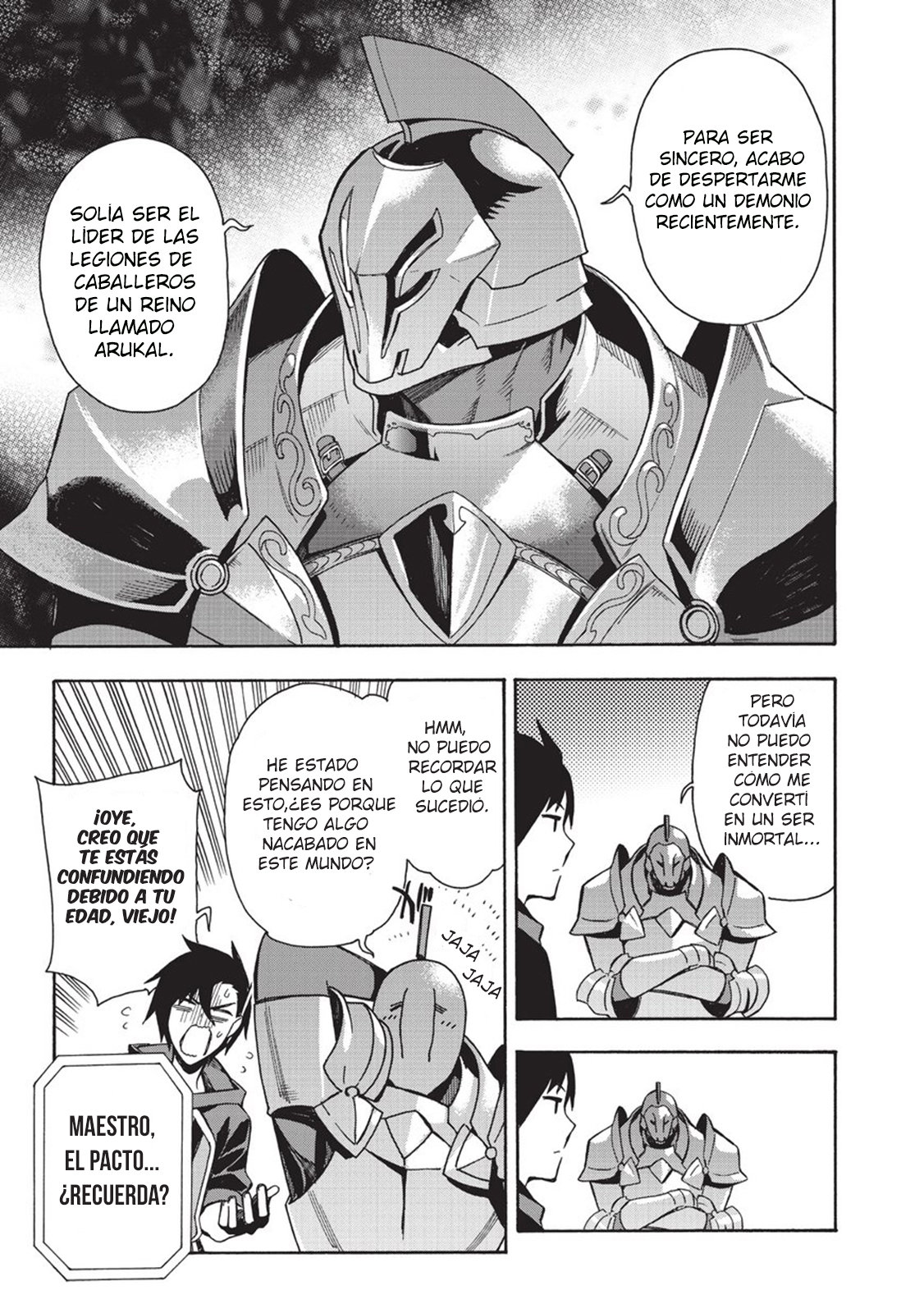 Kuro no Shoukanshi Capitulo 4 página 4