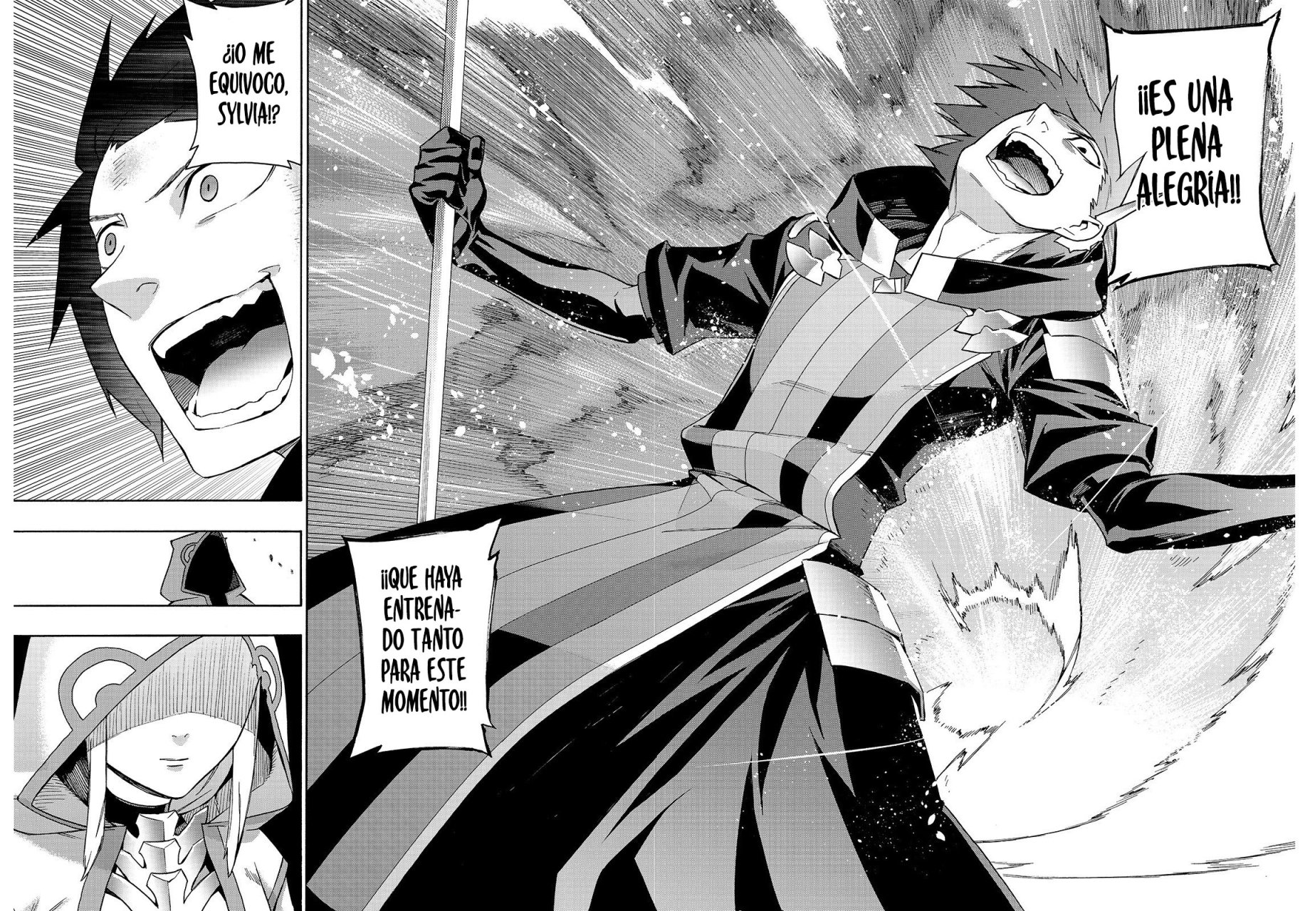 Kuro no Shoukanshi Capitulo 45: Batalla de Demostración I página 16