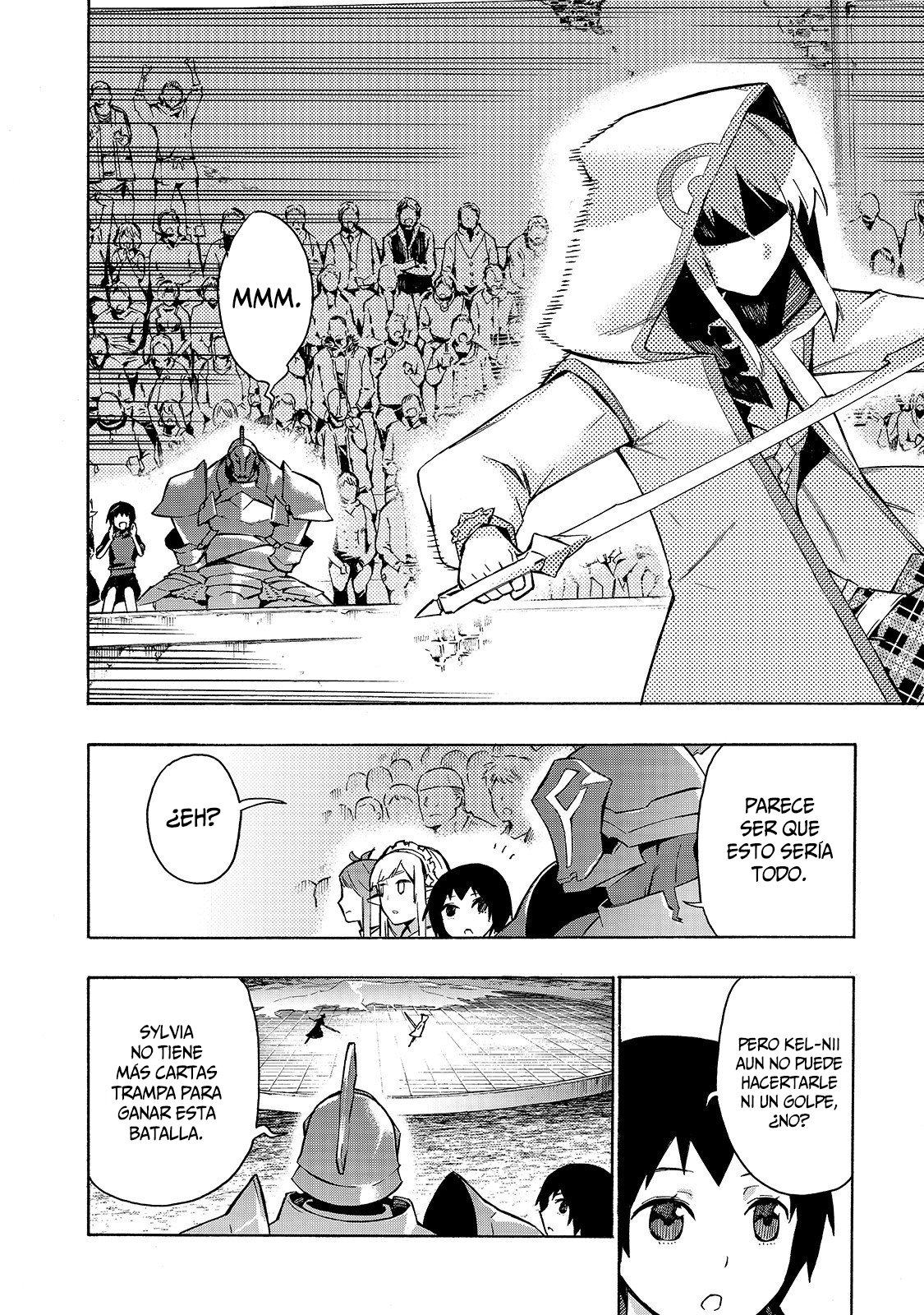 Kuro no Shoukanshi Capitulo 46: Batalla de Demostración II página 13