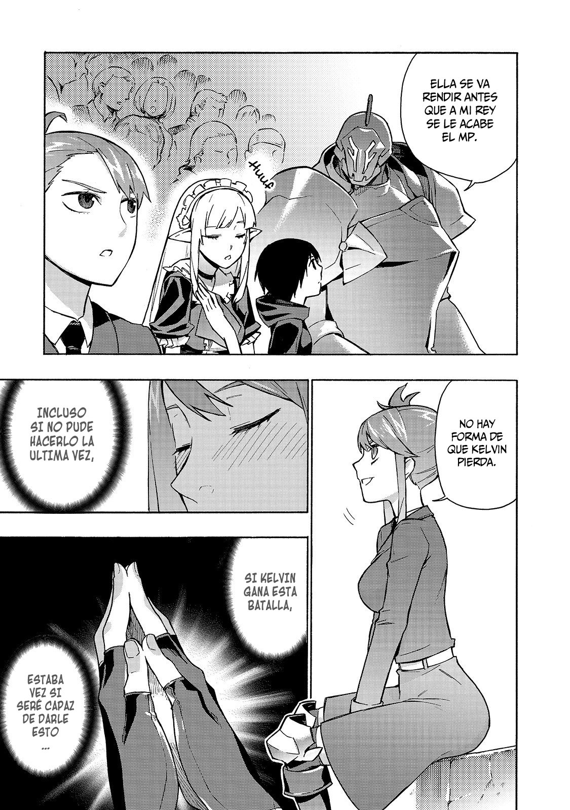 Kuro no Shoukanshi Capitulo 46: Batalla de Demostración II página 14