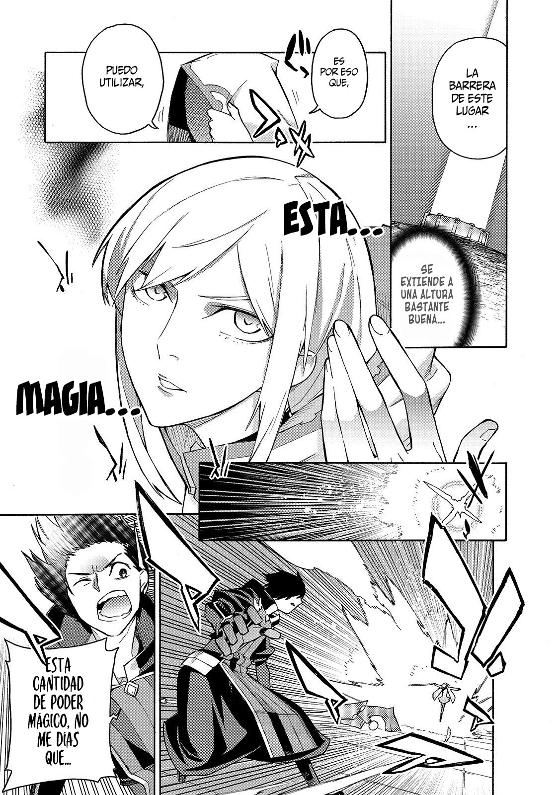 Kuro no Shoukanshi Capitulo 46: Batalla de Demostración II página 16