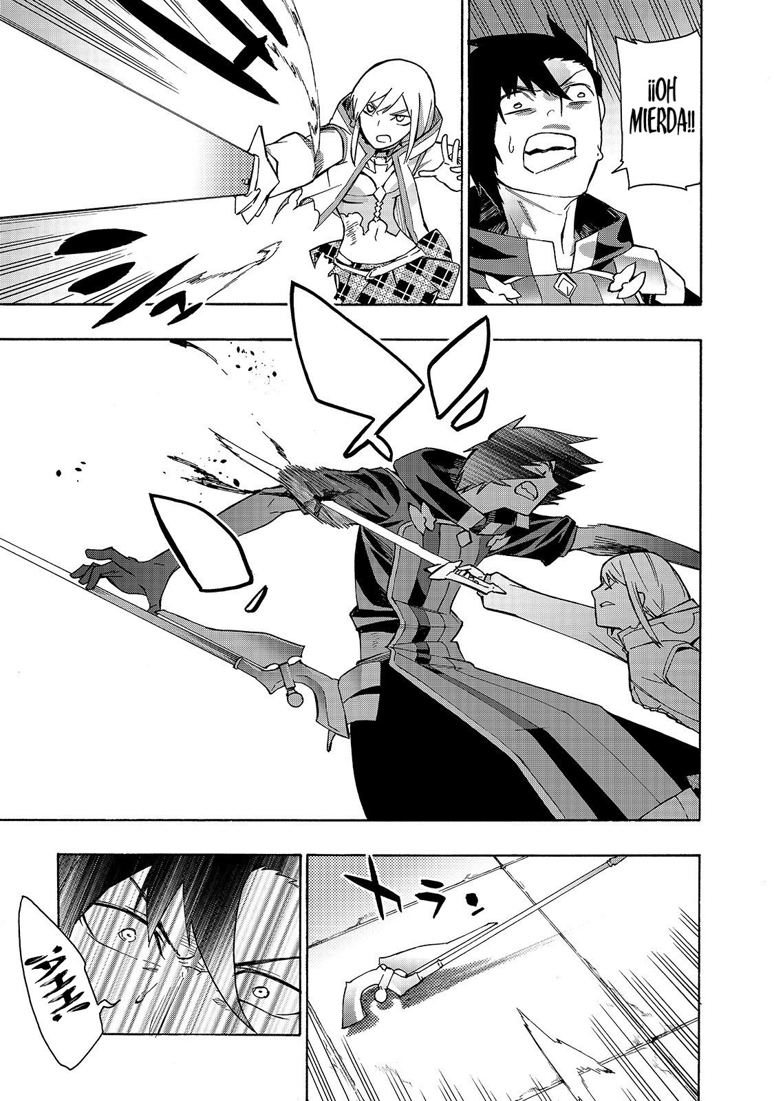 Kuro no Shoukanshi Capitulo 47: Batalla de Demostración III página 10