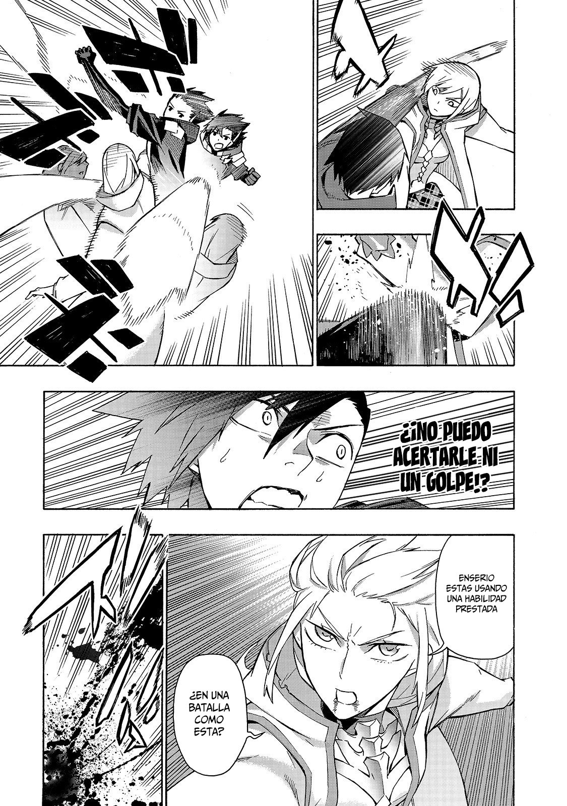 Kuro no Shoukanshi Capitulo 47: Batalla de Demostración III página 14