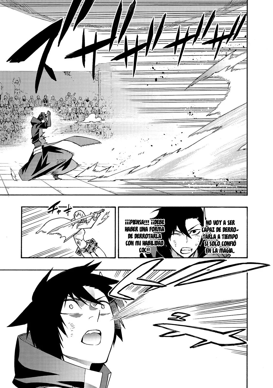 Kuro no Shoukanshi Capitulo 47: Batalla de Demostración III página 18