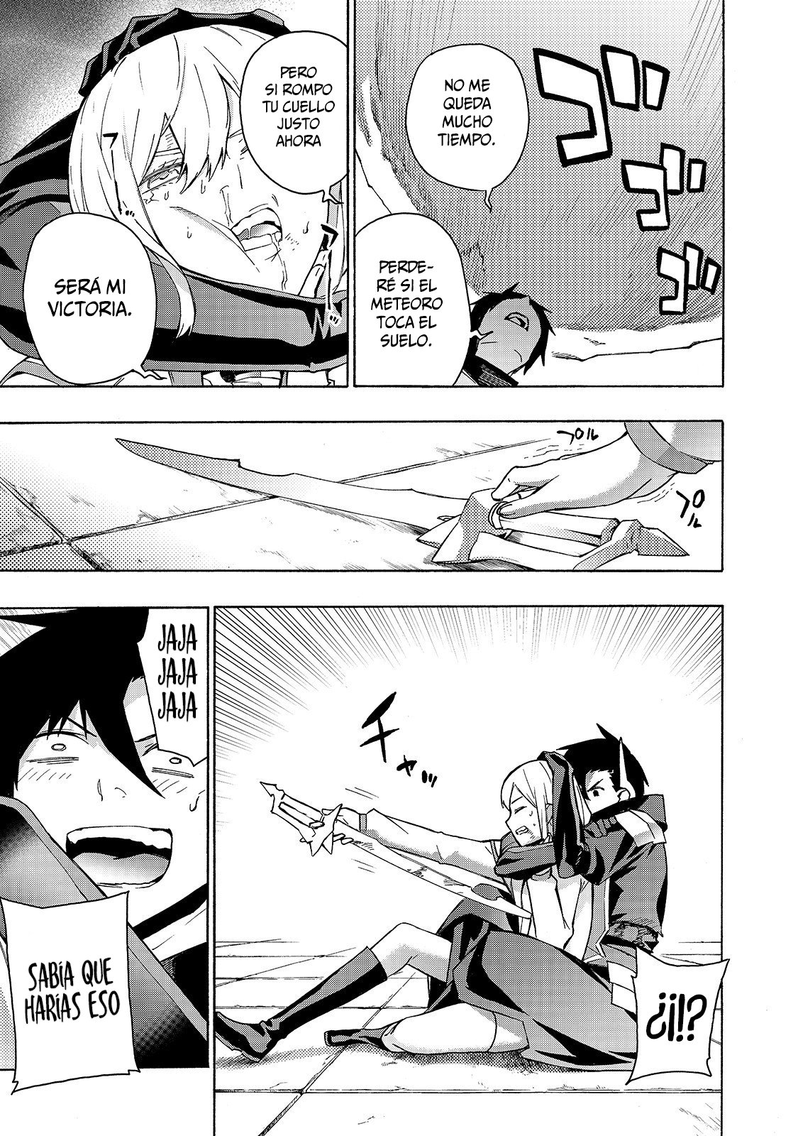Kuro no Shoukanshi Capitulo 47: Batalla de Demostración III página 22
