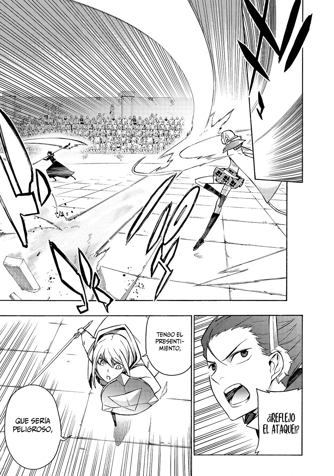 Kuro no Shoukanshi Capitulo 47: Batalla de Demostración III página 5