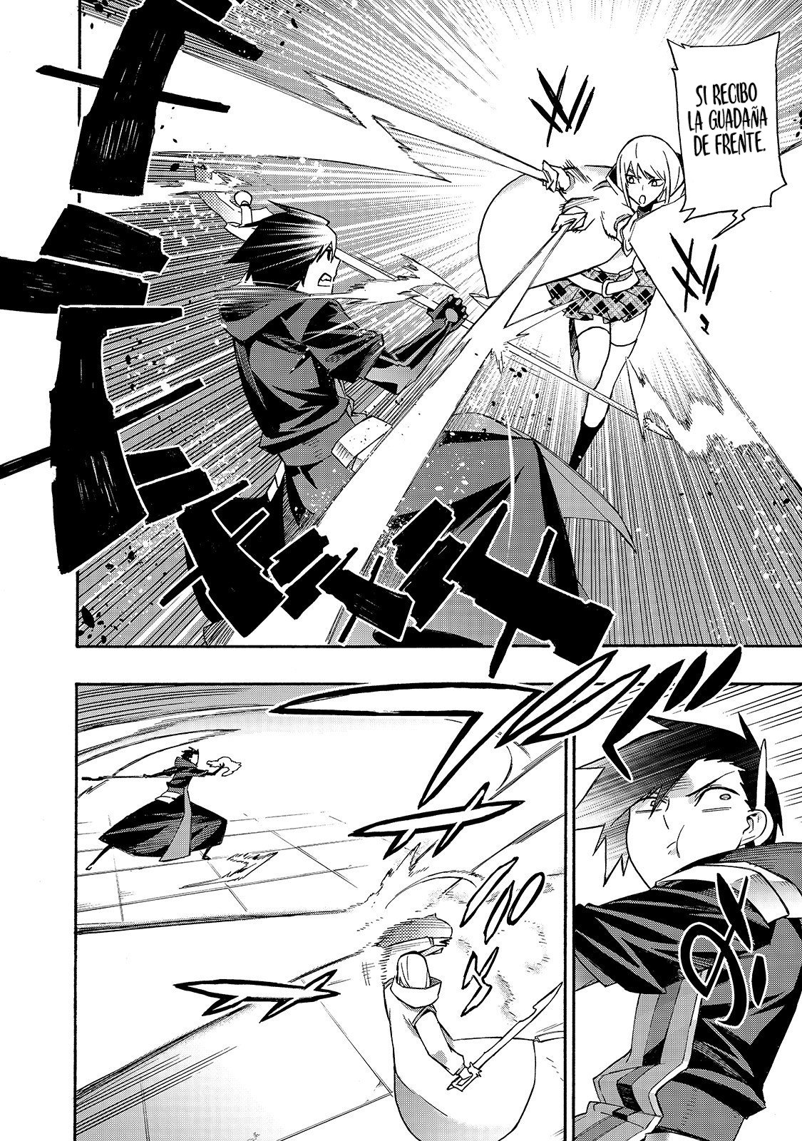 Kuro no Shoukanshi Capitulo 47: Batalla de Demostración III página 6