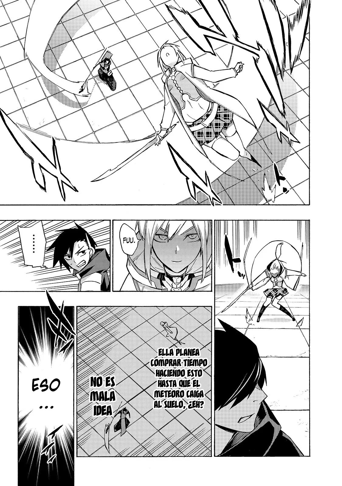 Kuro no Shoukanshi Capitulo 47: Batalla de Demostración III página 7