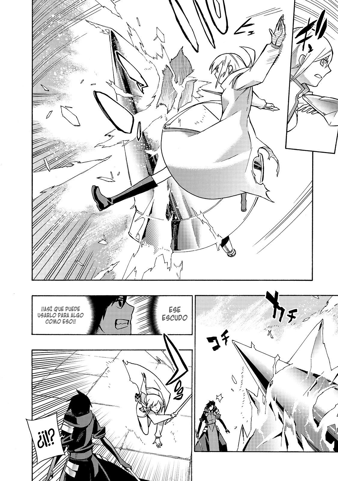 Kuro no Shoukanshi Capitulo 47: Batalla de Demostración III página 9