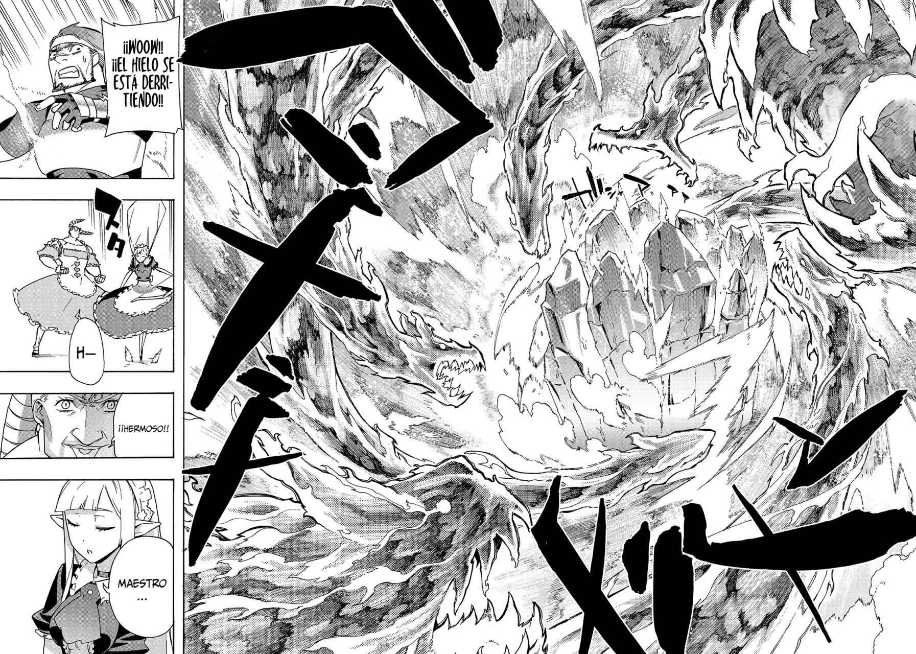 Kuro no Shoukanshi Capitulo 48: Batalla de Demostración IV página 10