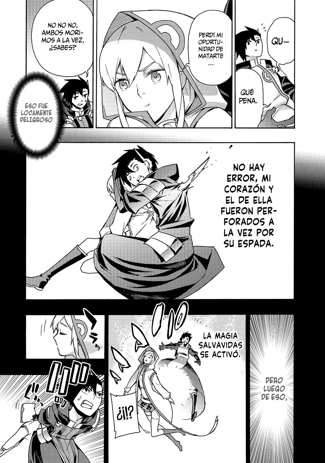 Kuro no Shoukanshi Capitulo 48: Batalla de Demostración IV página 14