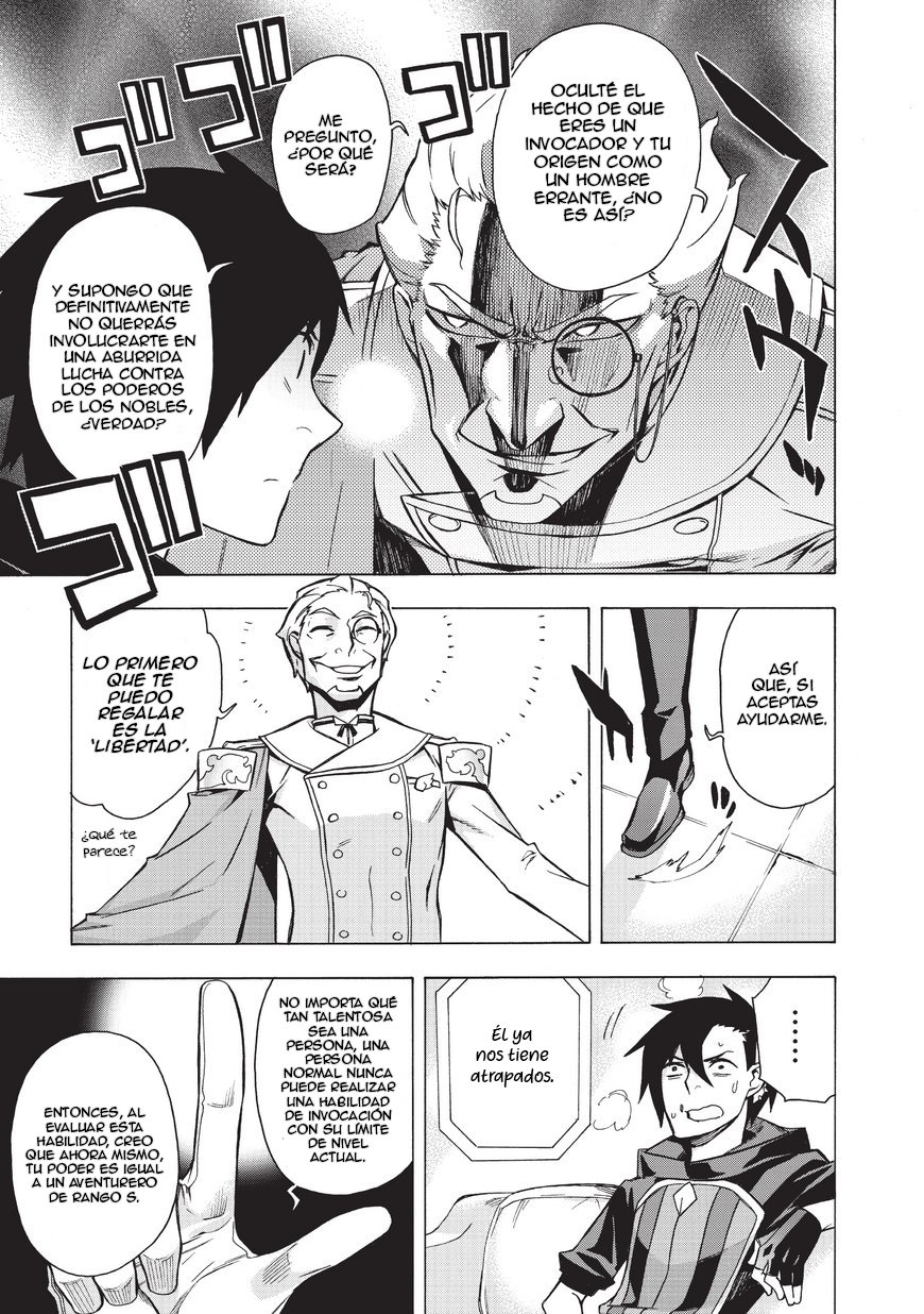 Kuro no Shoukanshi Capitulo 5: Una persona de otro Mundo. página 11