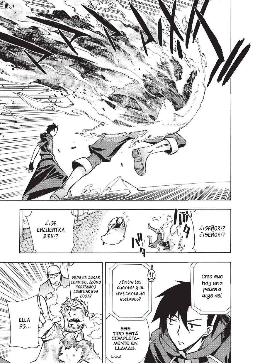 Kuro no Shoukanshi Capitulo 5: Una persona de otro Mundo. página 17