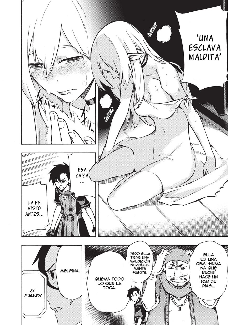 Kuro no Shoukanshi Capitulo 5: Una persona de otro Mundo. página 18