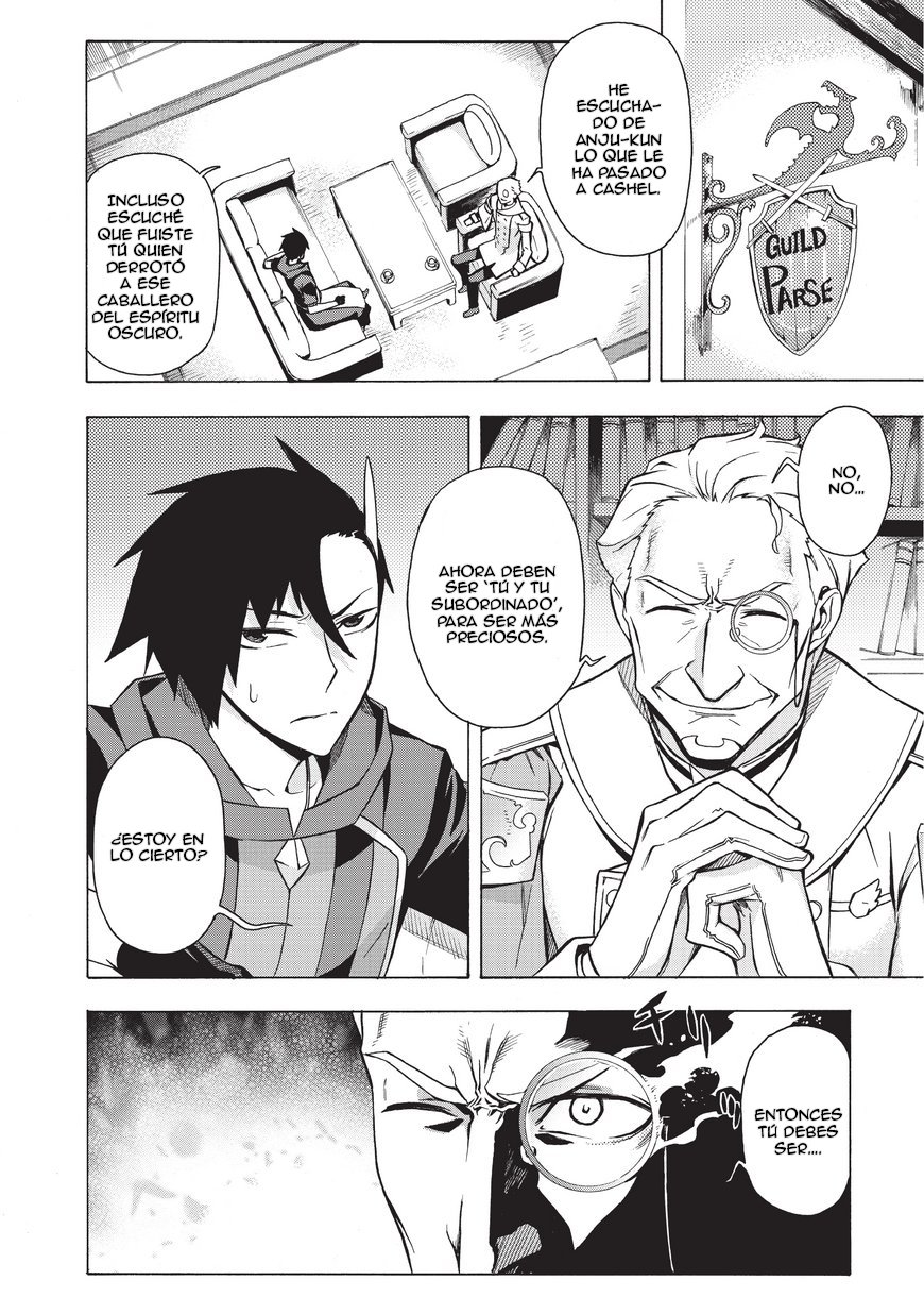 Kuro no Shoukanshi Capitulo 5: Una persona de otro Mundo. página 4