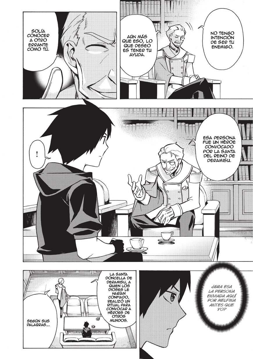 Kuro no Shoukanshi Capitulo 5: Una persona de otro Mundo. página 8