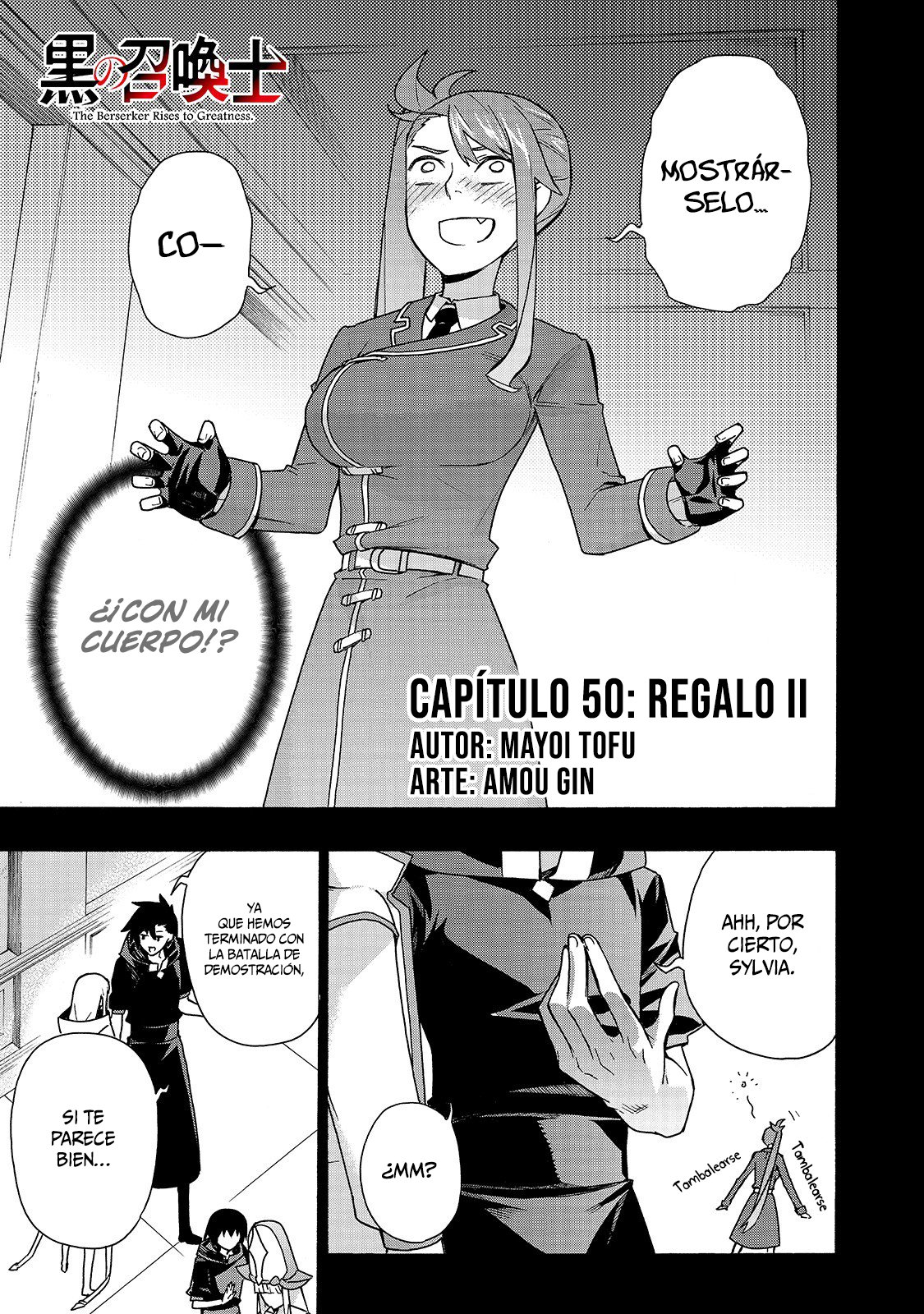 Kuro no Shoukanshi Capitulo 50: Regalo II página 3