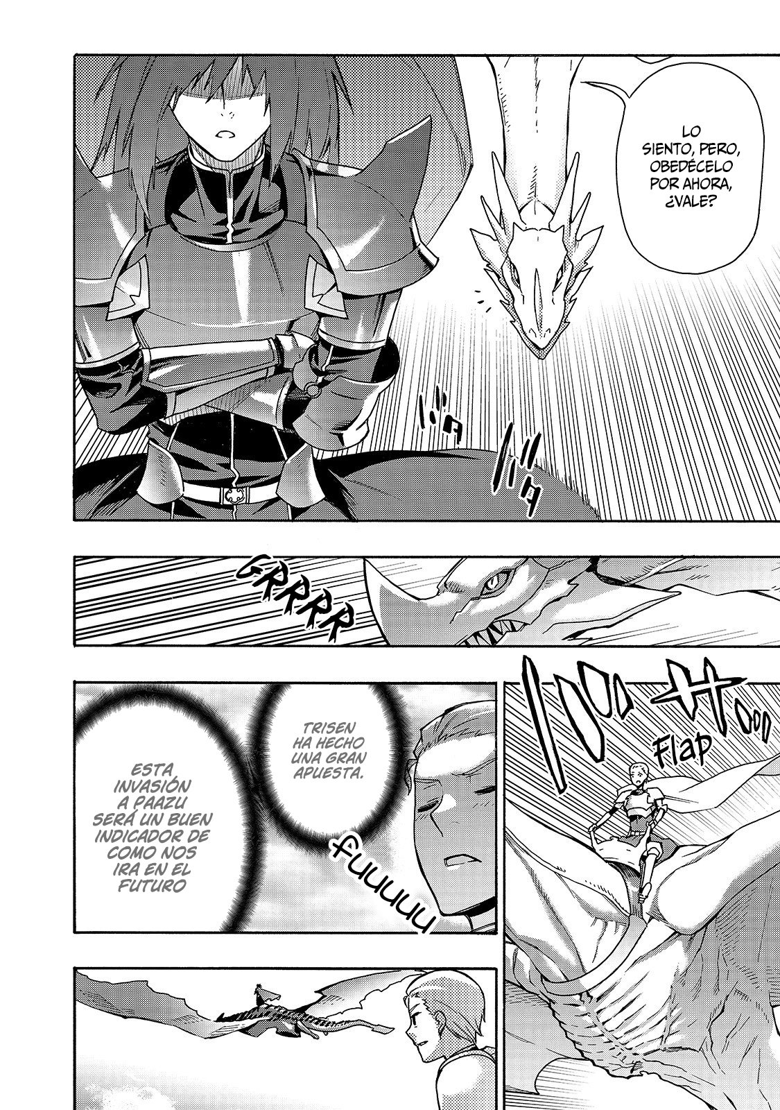Kuro no Shoukanshi Capitulo 53: Caballería de Dragones II página 10