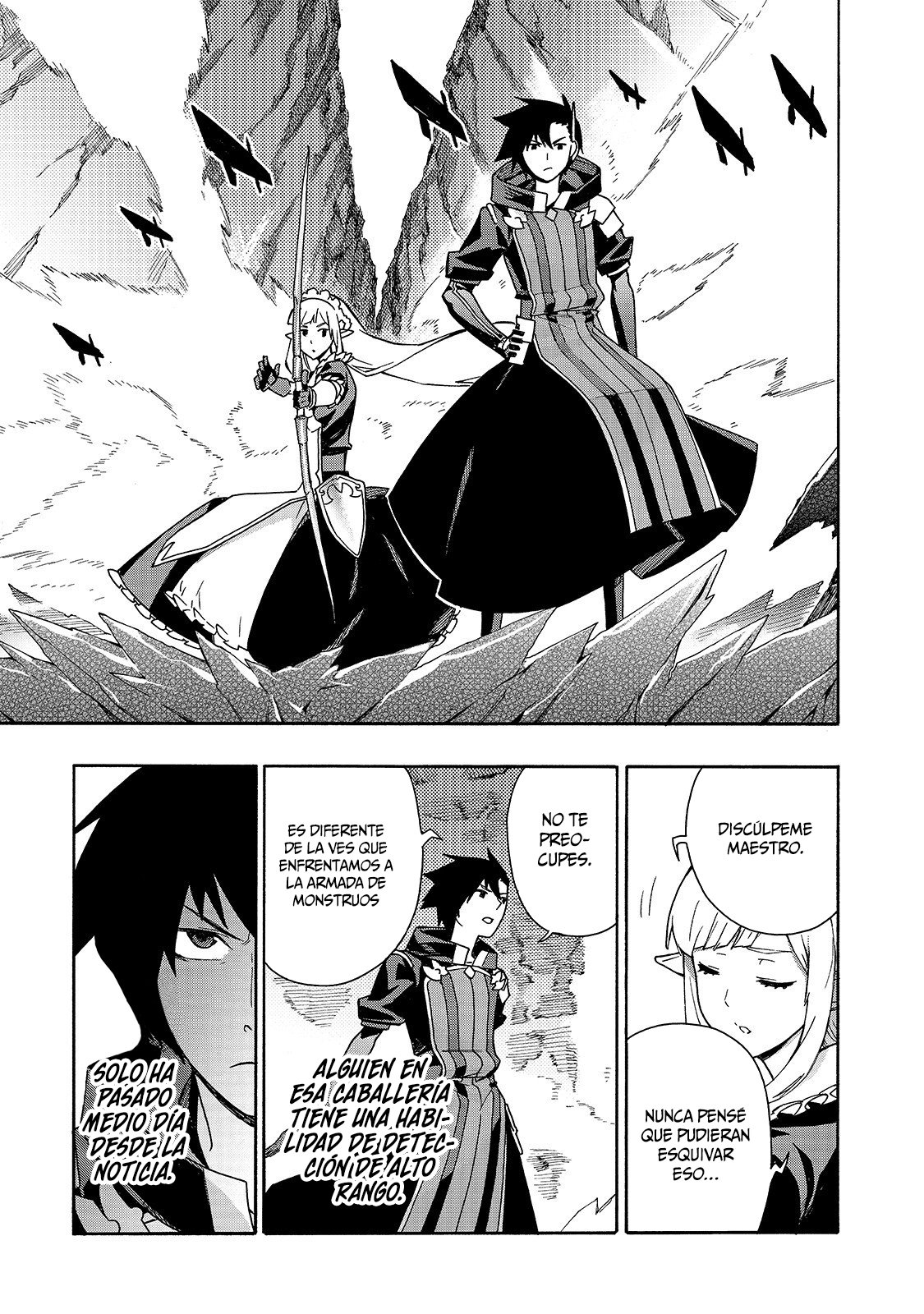 Kuro no Shoukanshi Capitulo 53: Caballería de Dragones II página 16