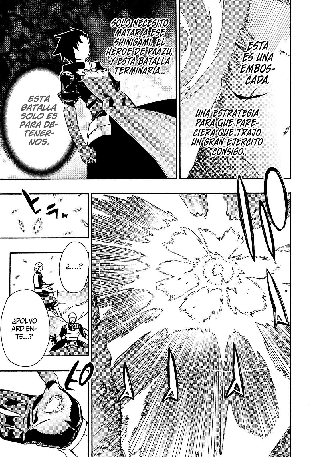Kuro no Shoukanshi Capitulo 54: Caballería de Dragones III página 14