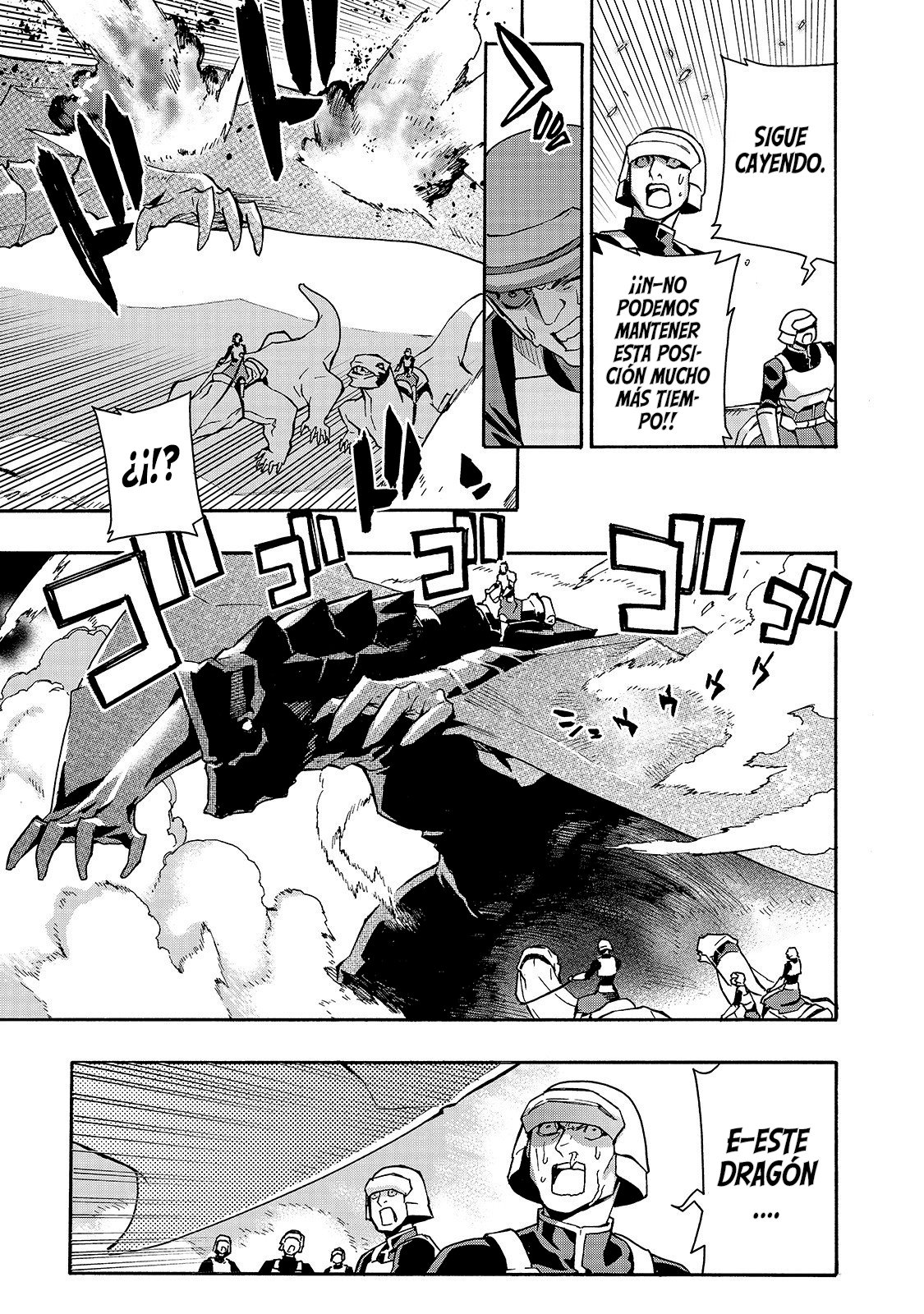 Kuro no Shoukanshi Capitulo 54: Caballería de Dragones III página 16