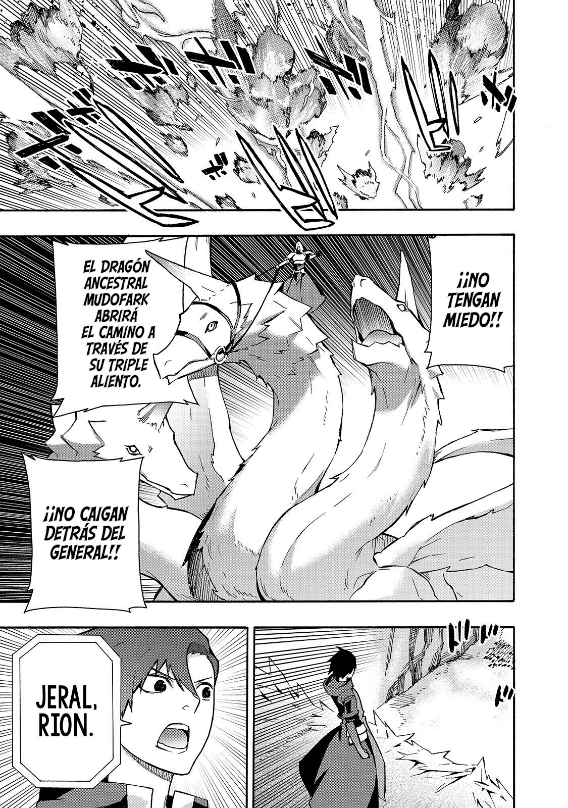 Kuro no Shoukanshi Capitulo 54: Caballería de Dragones III página 18