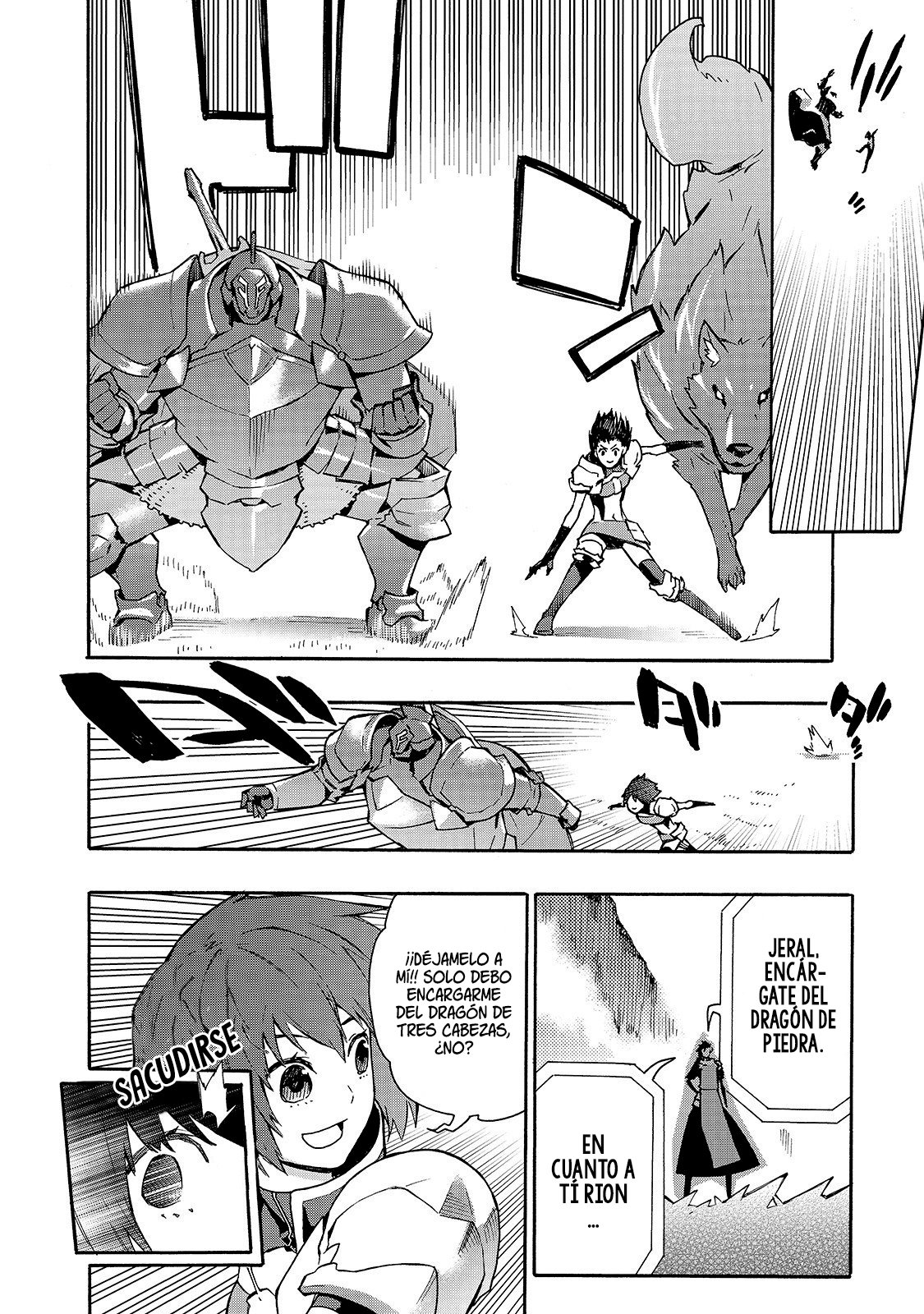 Kuro no Shoukanshi Capitulo 54: Caballería de Dragones III página 19