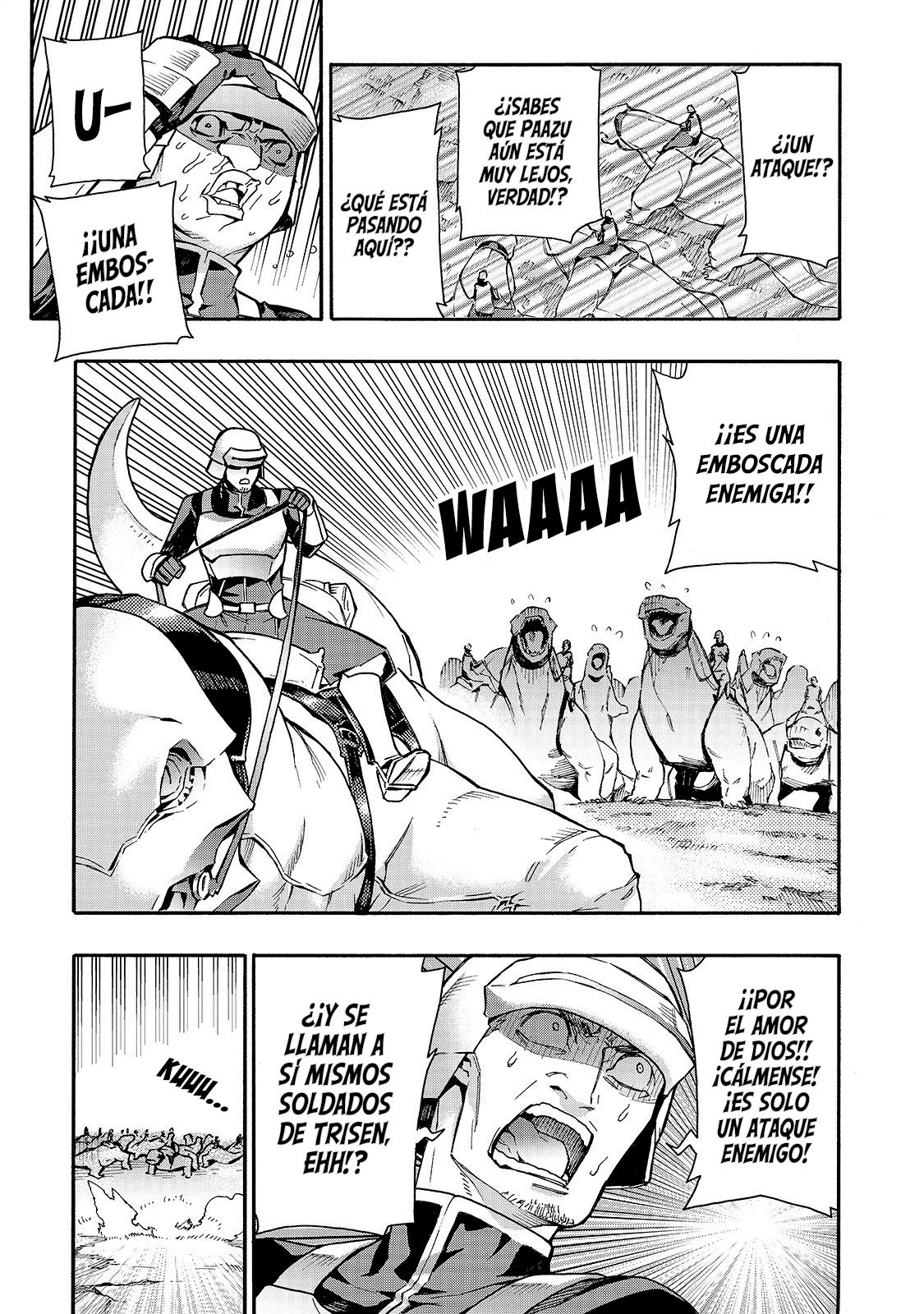Kuro no Shoukanshi Capitulo 54: Caballería de Dragones III página 7