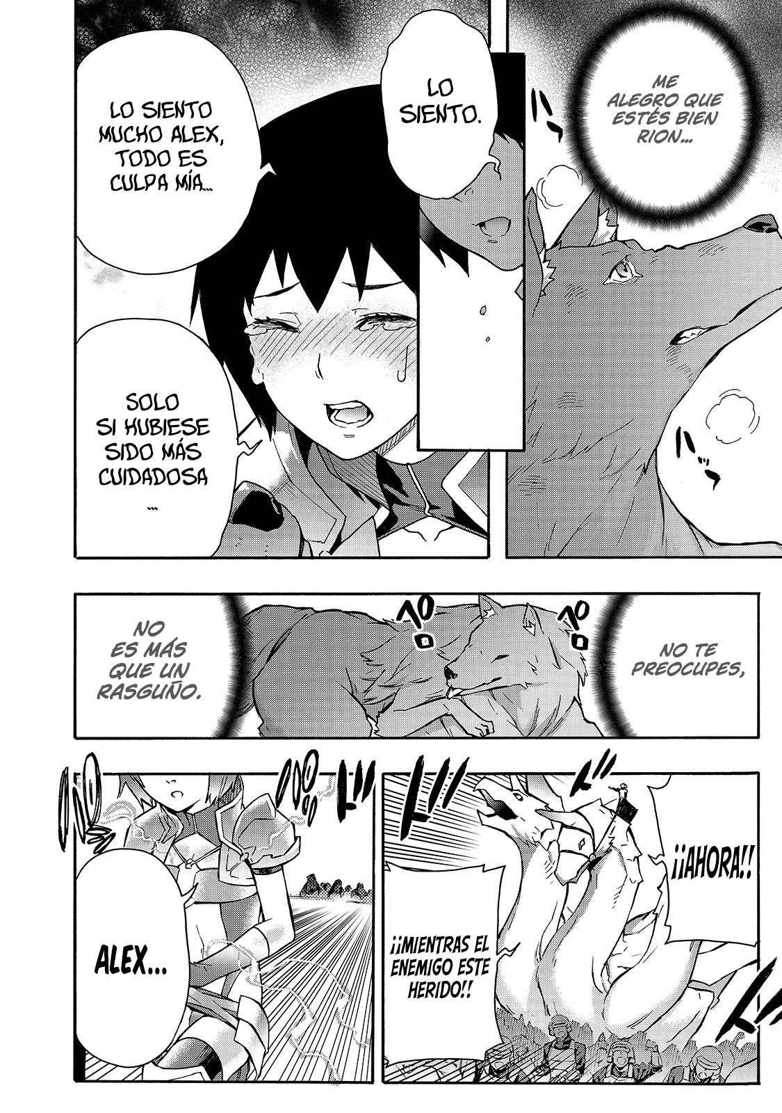 Kuro no Shoukanshi Capitulo 56: Caballería de Dragones V página 15